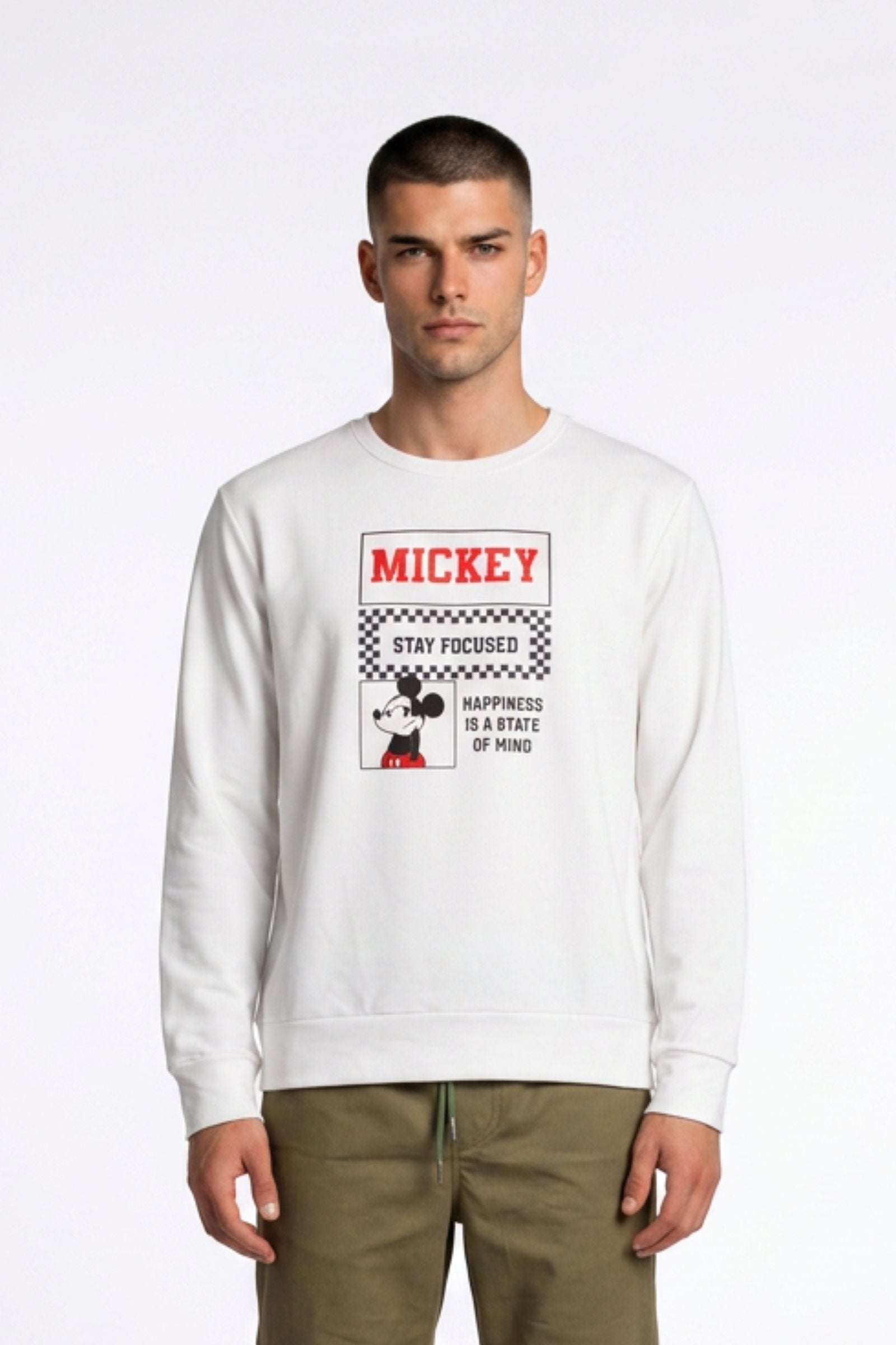 Buzo de hombre mickey cuello redondo imagen 2