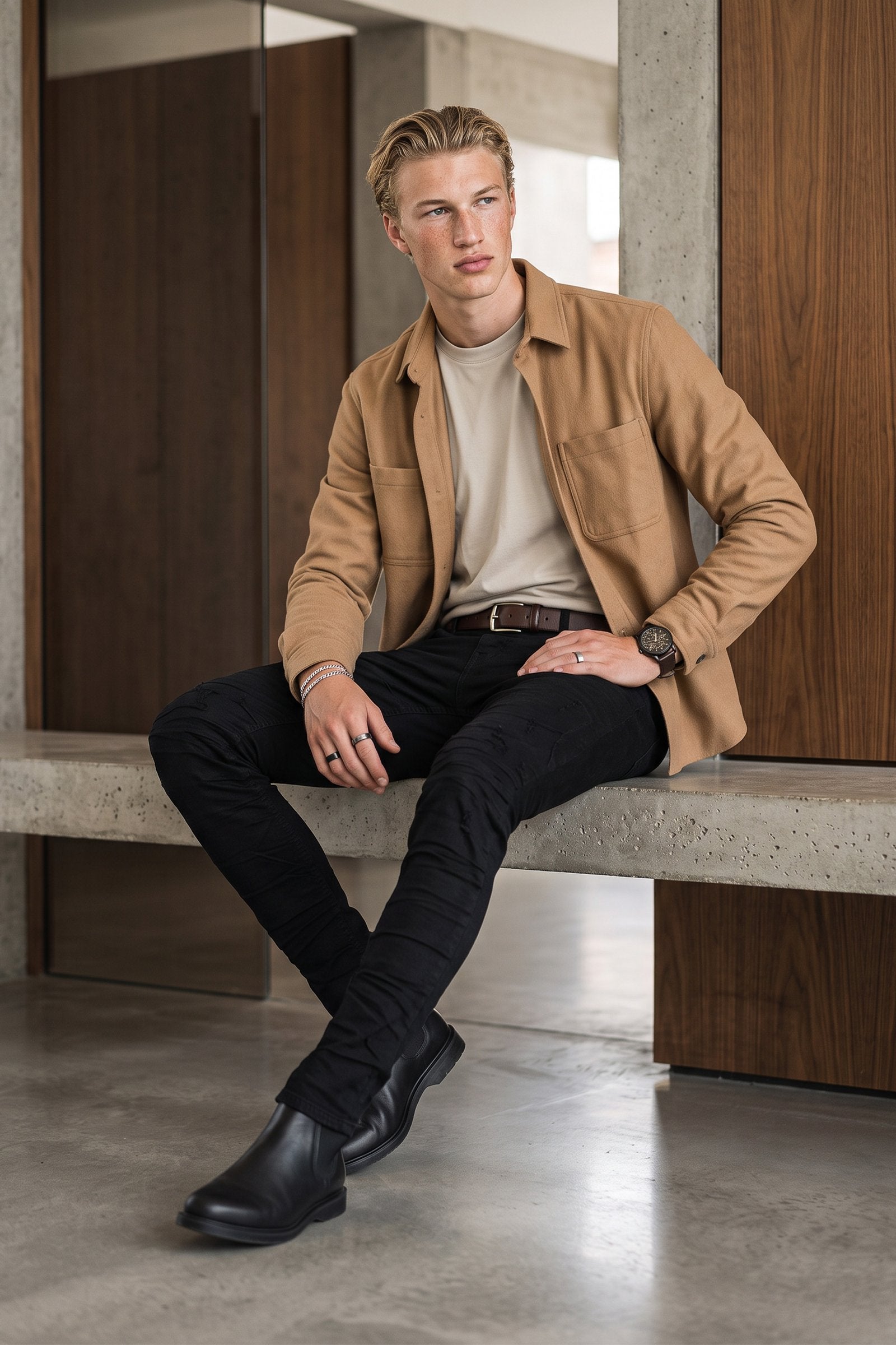 Jean de hombre casual imagen 5