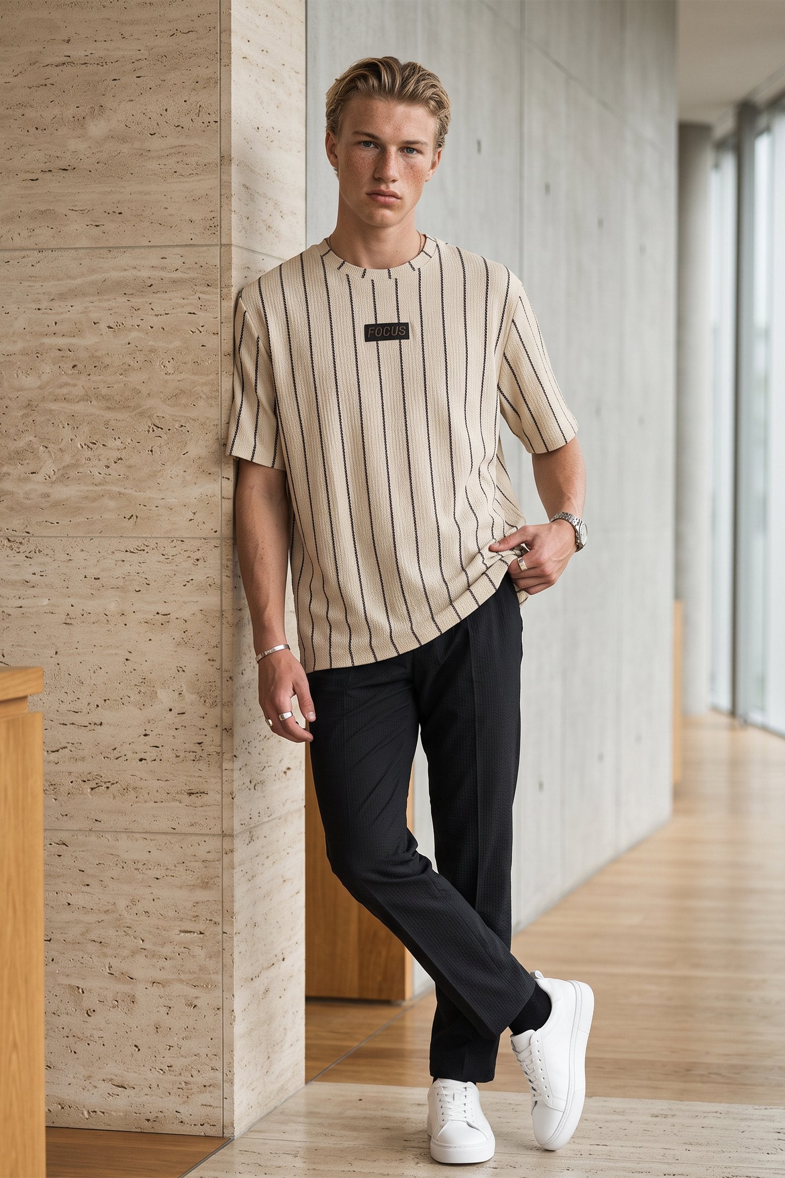 Camiseta de hombre estampada imagen 5