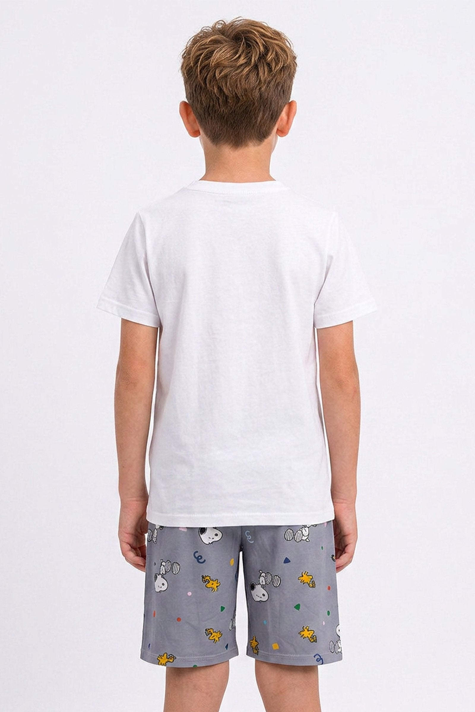 Pijama de niño snoopy cuello redondo imagen 3