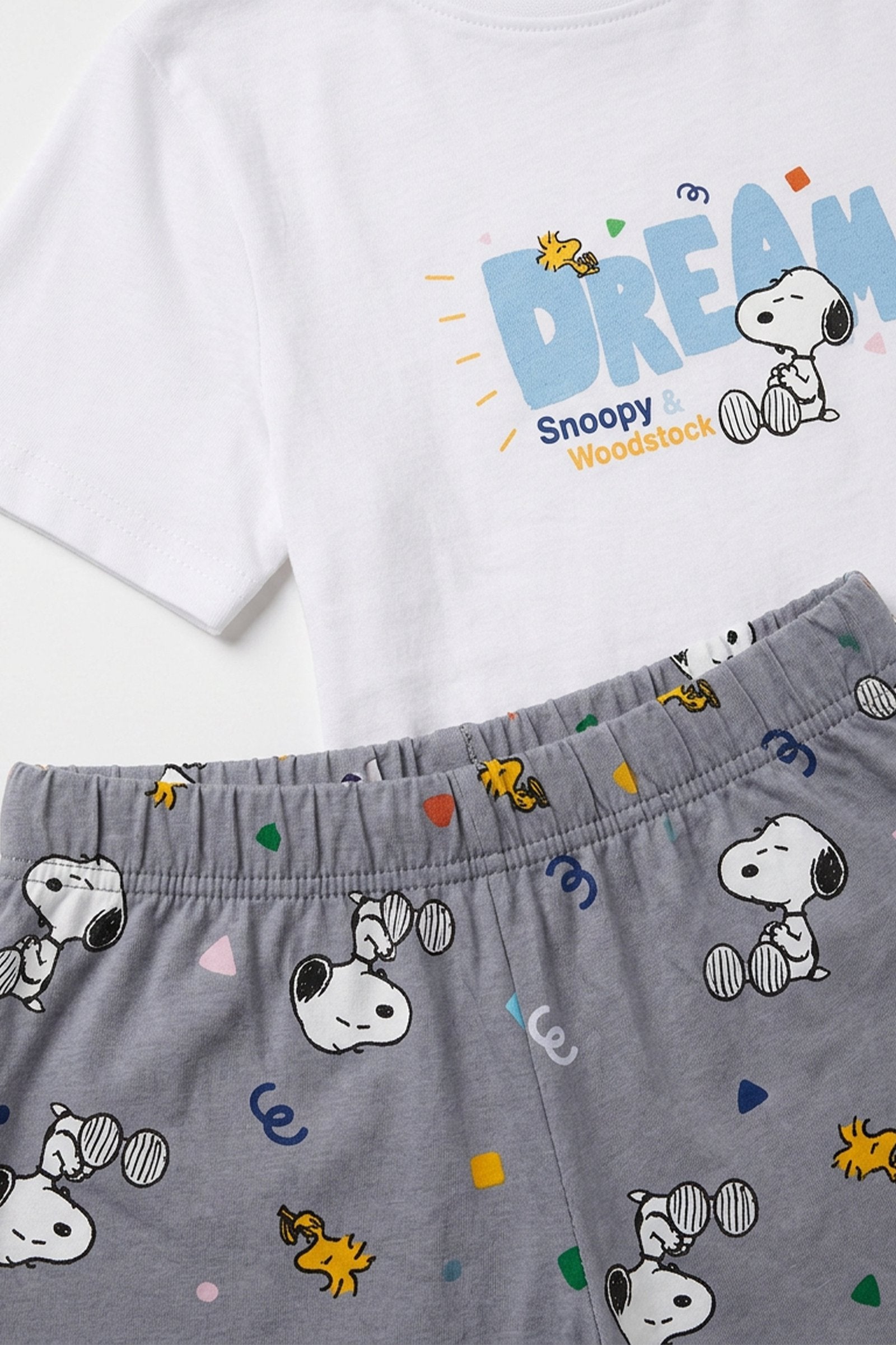 Pijama de niño snoopy cuello redondo imagen 4