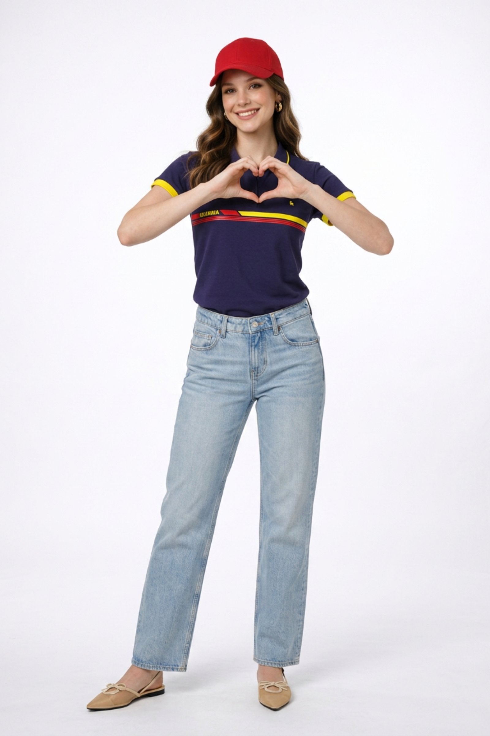 Polo de dama de moda cuello camisero imagen 6