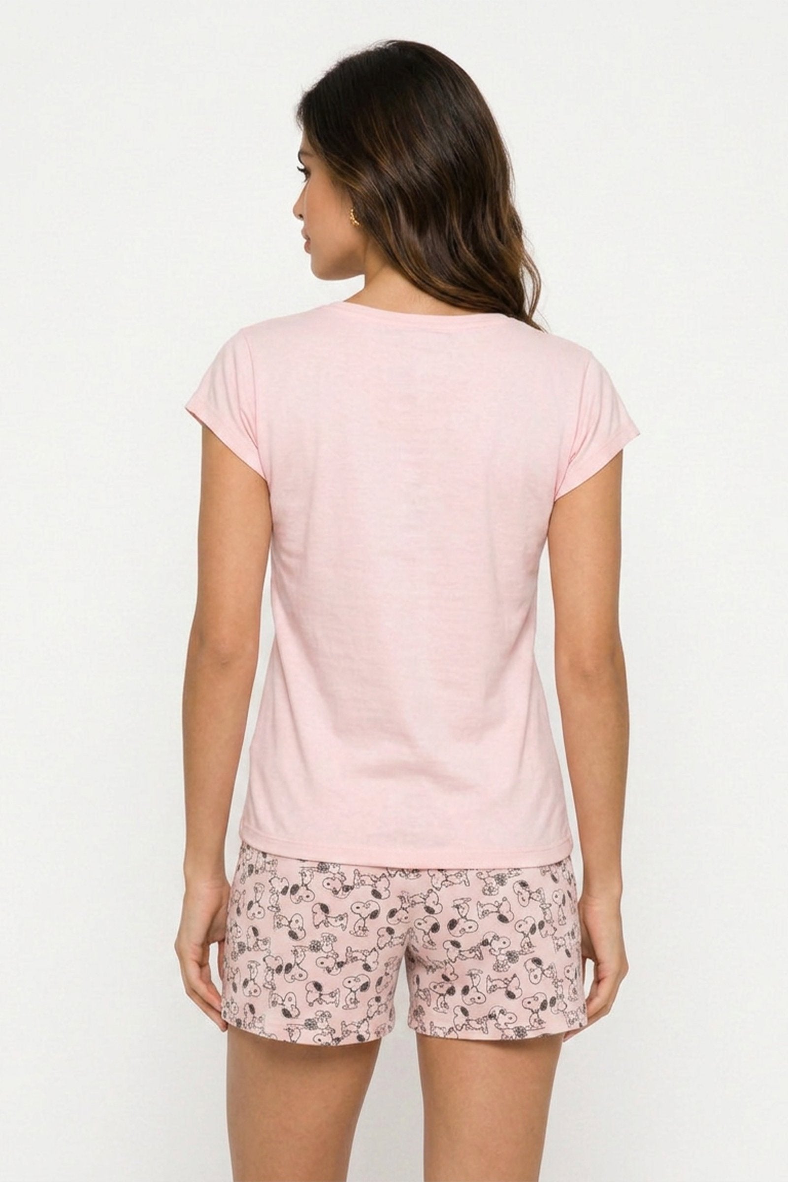 Pijama de dama snoopy cuello redondo imagen 3