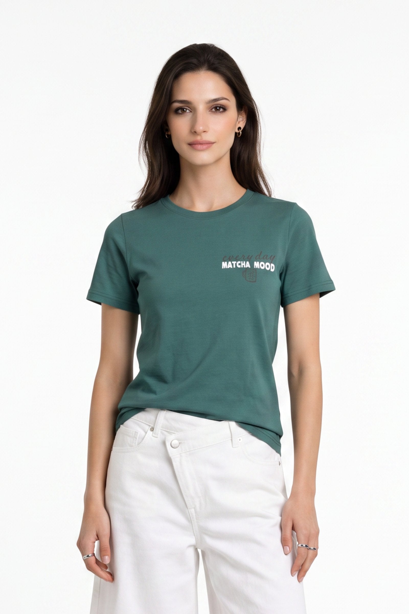Camiseta de dama casual imagen 2