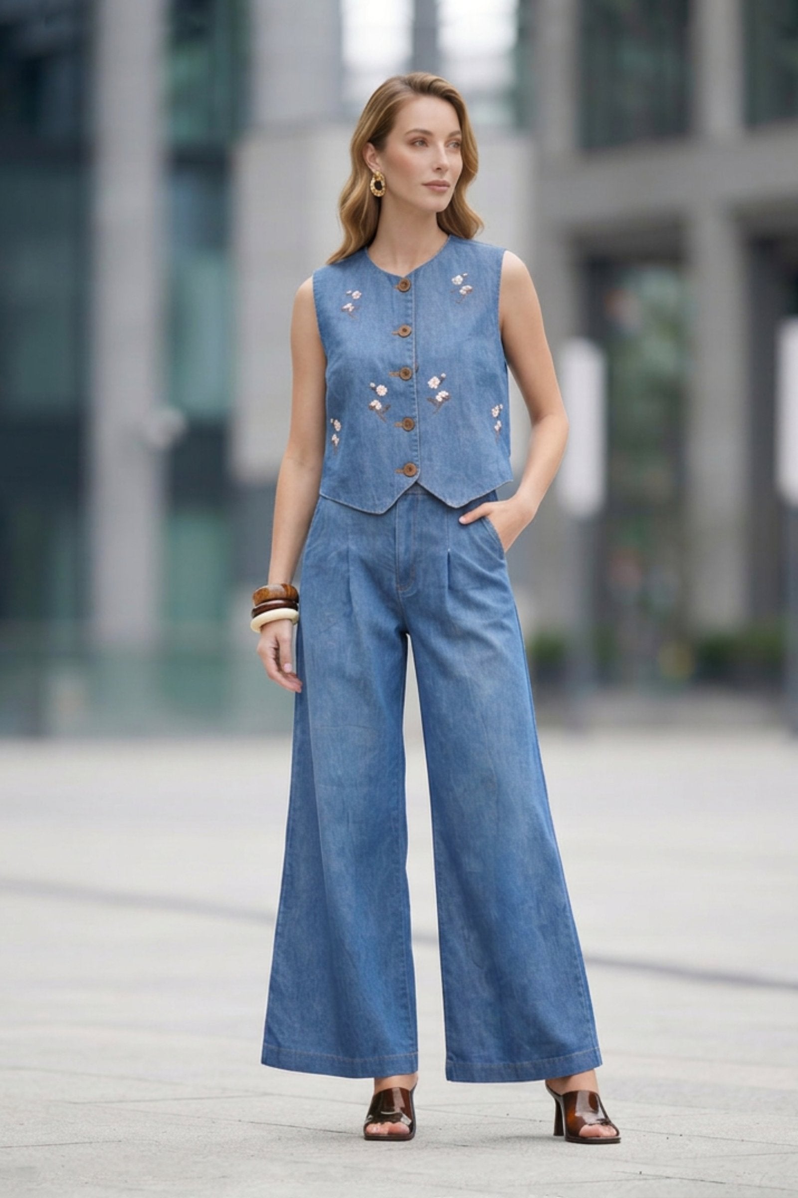Chaleco de dama de moda imagen 6