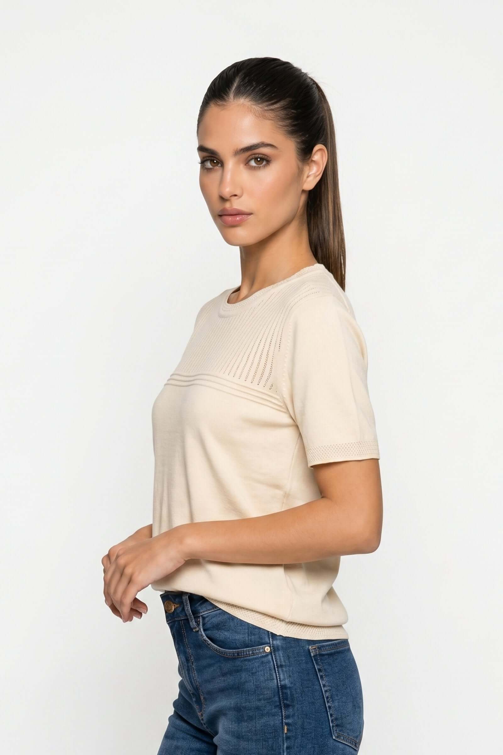 Blusa de dama clásica imagen 3