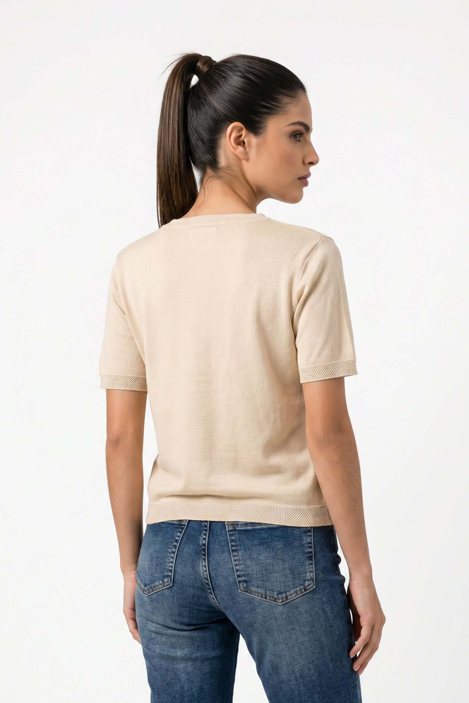 Blusa de dama clásica imagen 4
