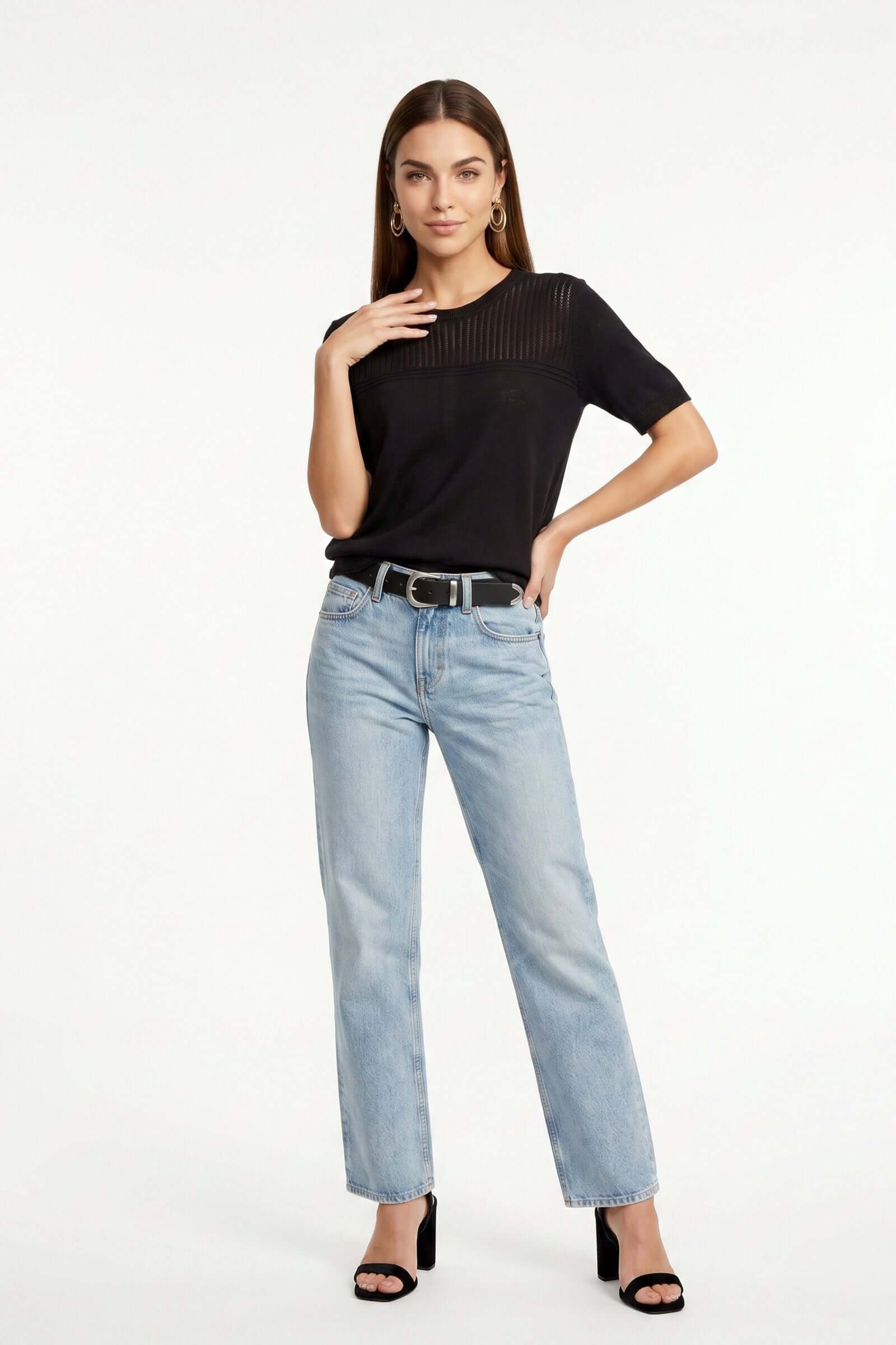 Blusa de dama clásica imagen 5
