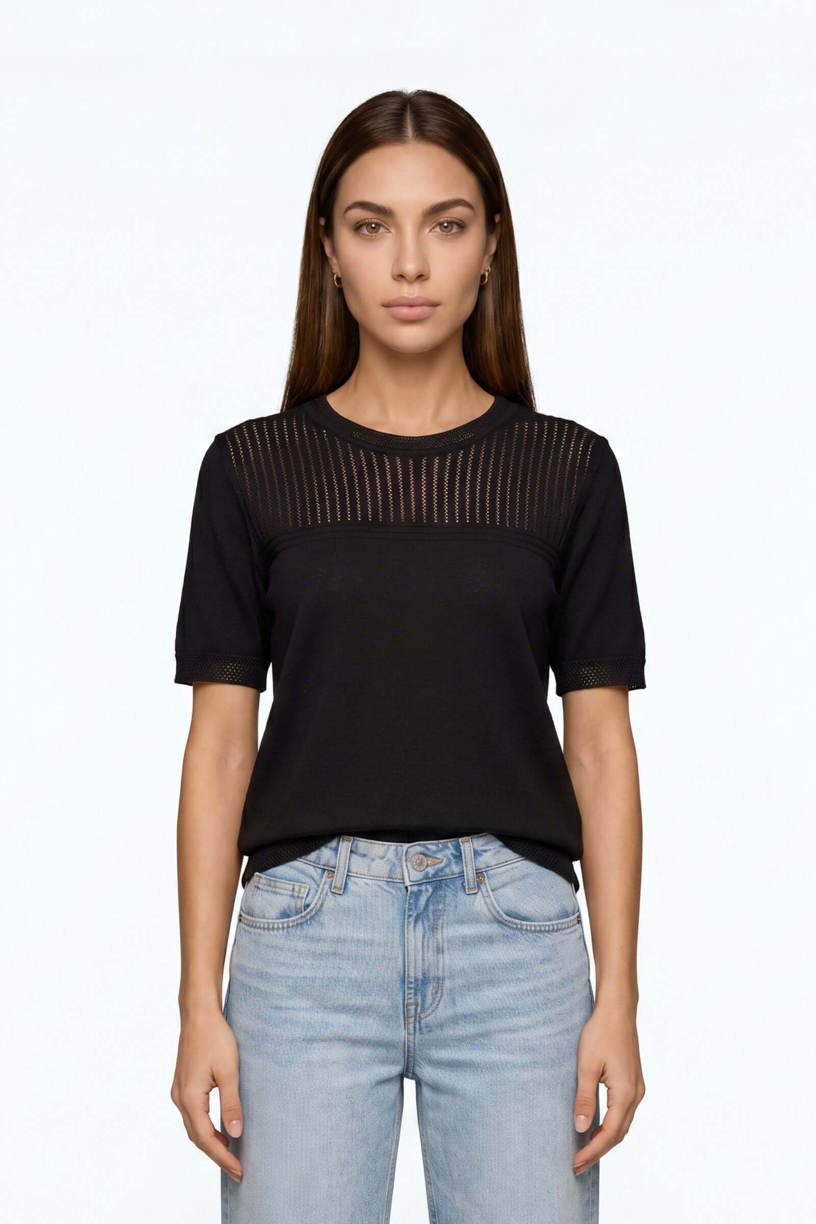 Blusa de dama clásica imagen 6