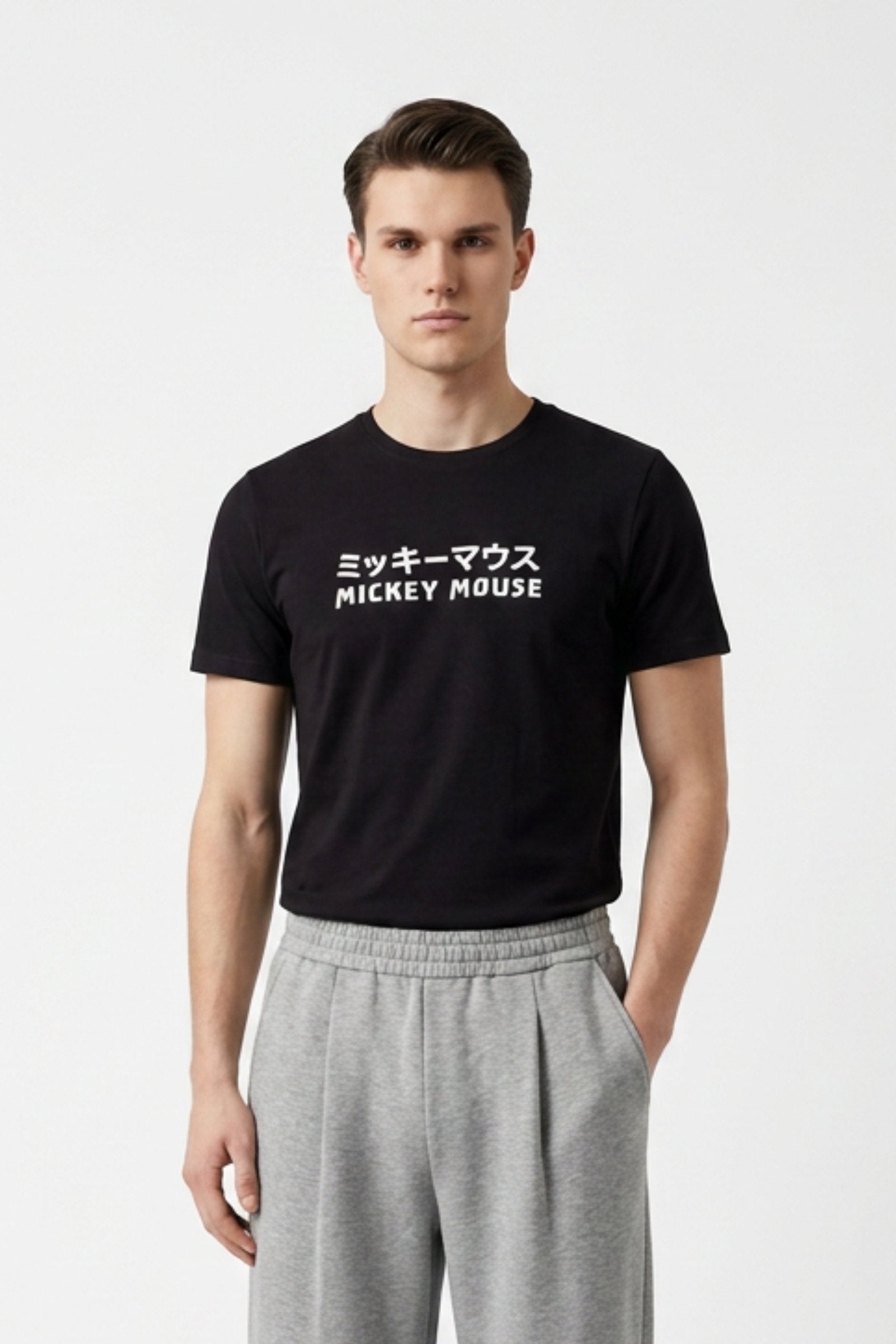 Camiseta de hombre mickey manga corta imagen 2