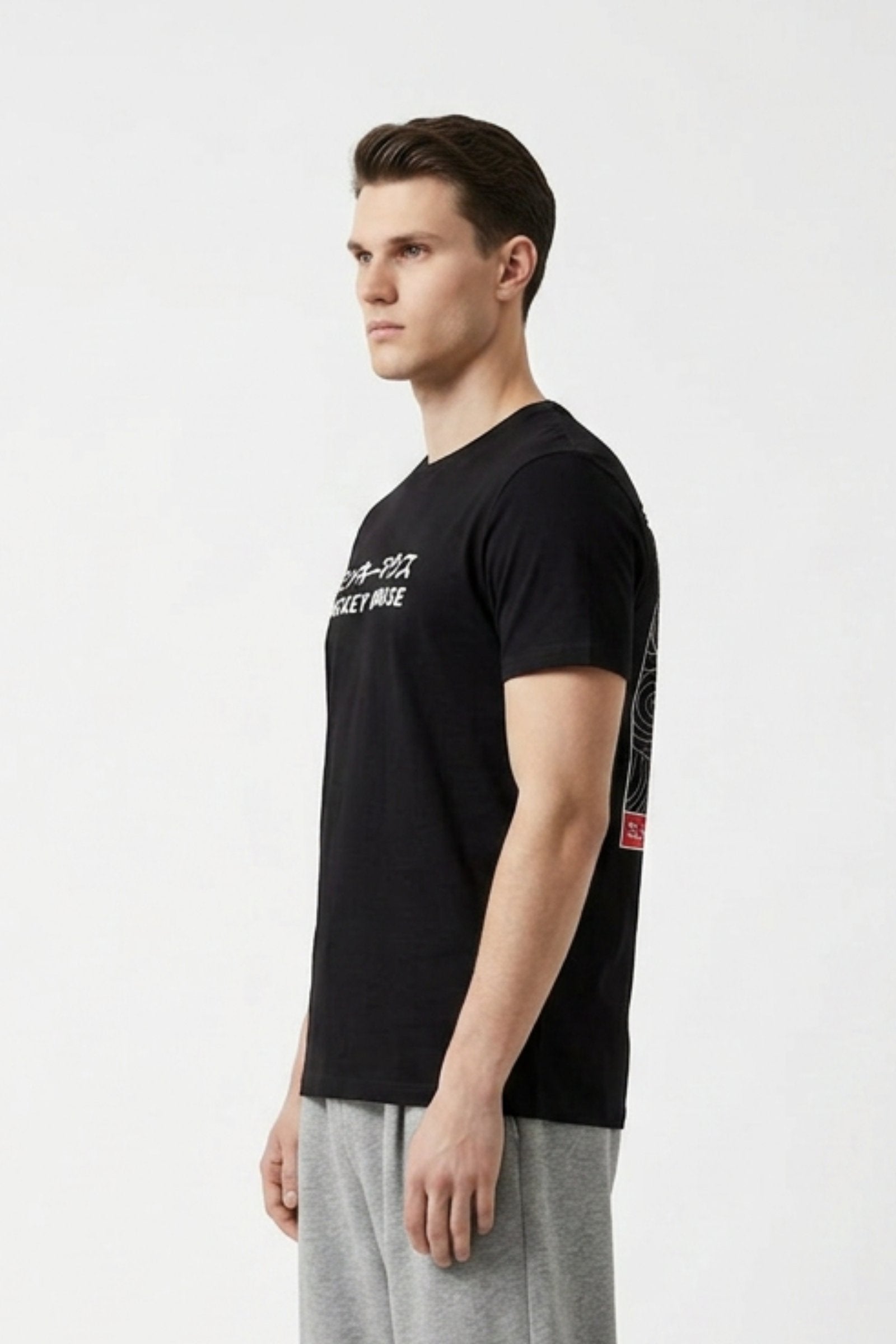 Camiseta de hombre mickey manga corta imagen 3
