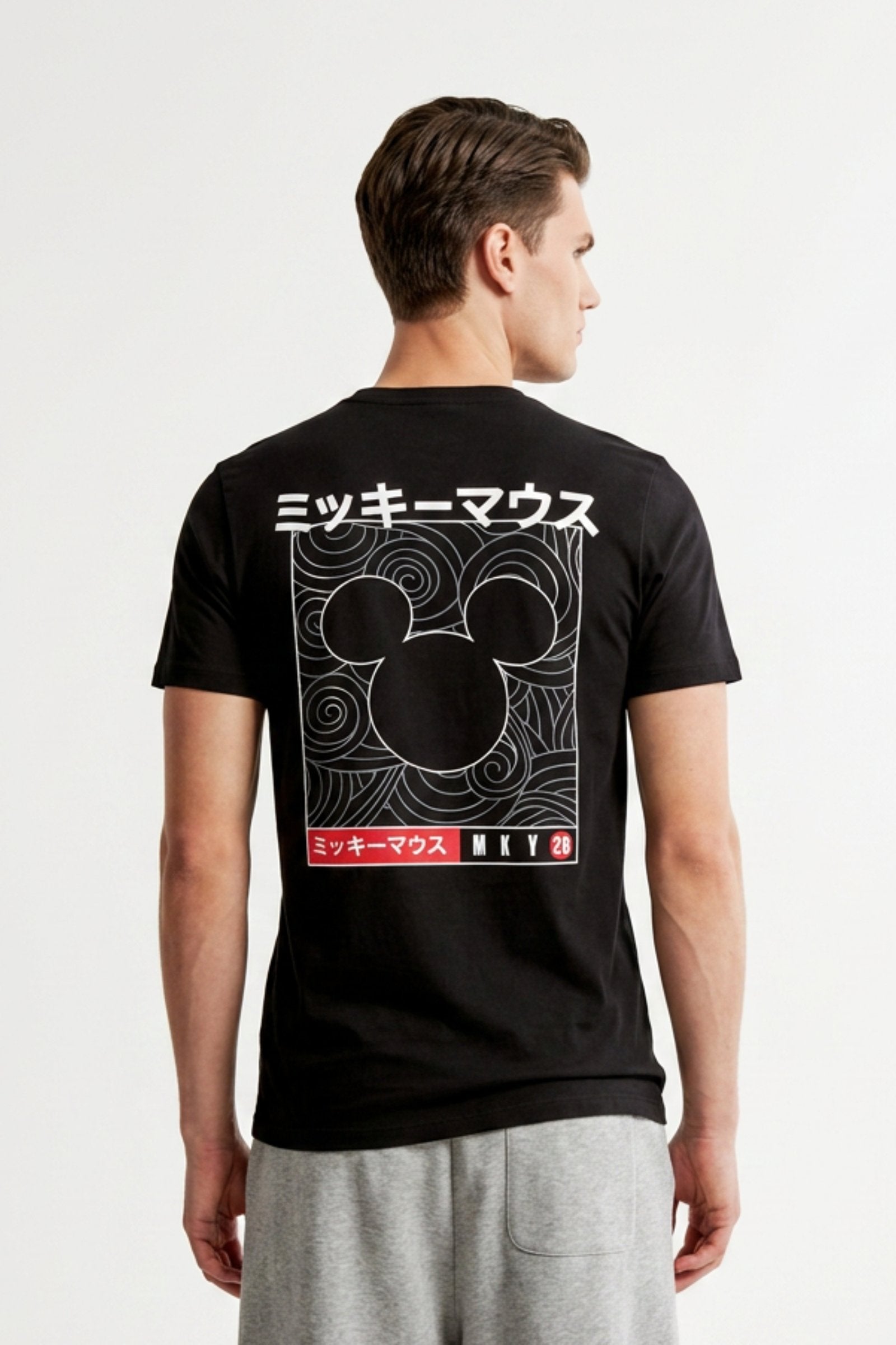 Camiseta de hombre mickey manga corta imagen 4