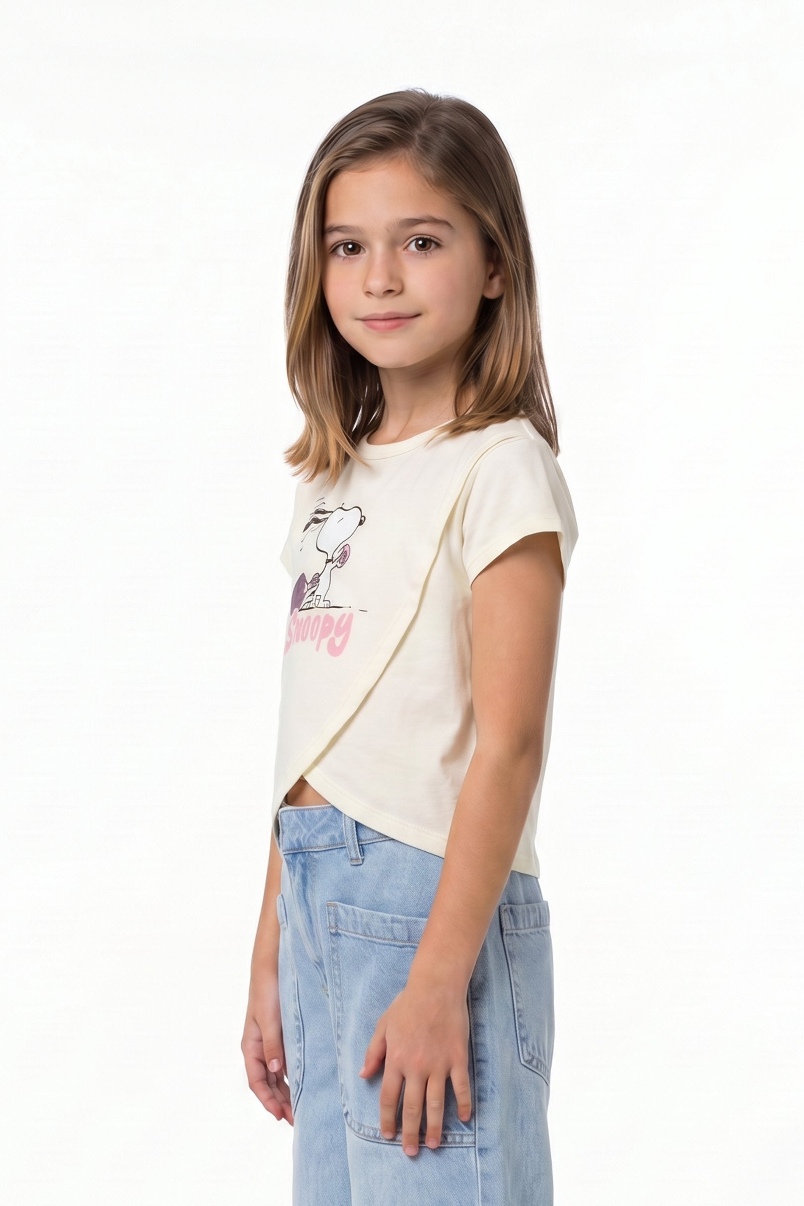 Blusa de niño snoopy cuello redondo imagen 5
