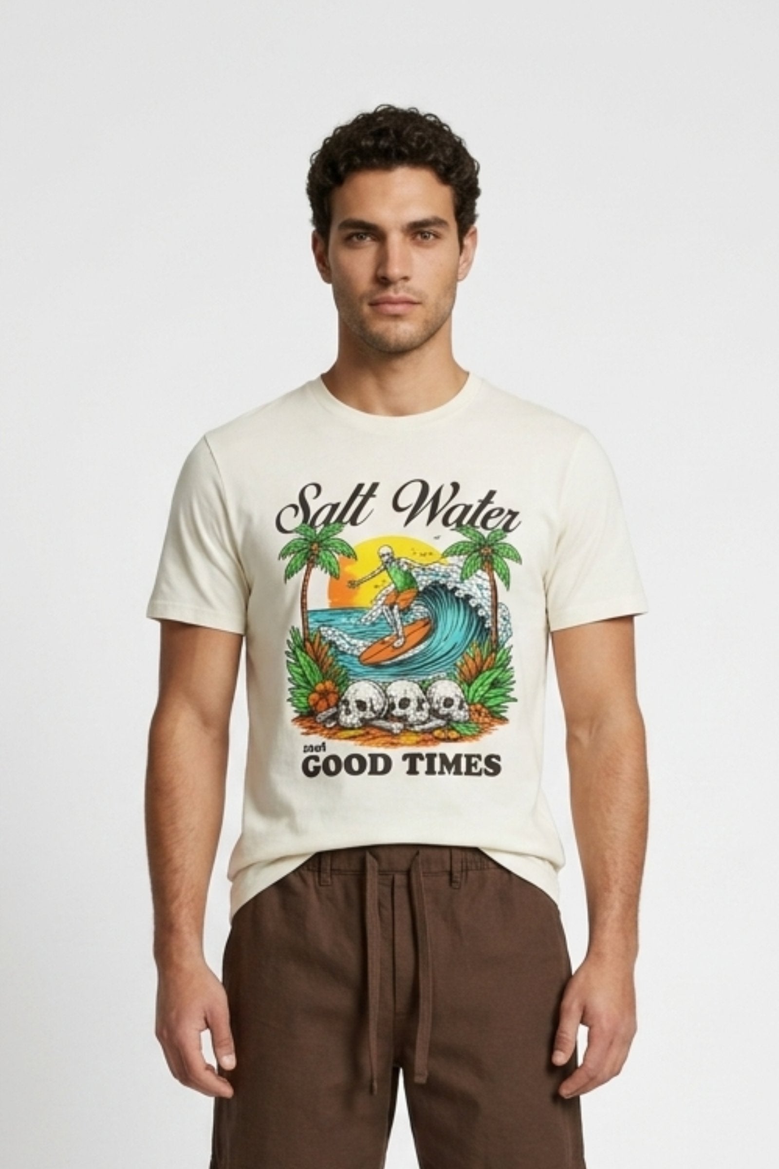 Camiseta de hombre estampada imagen 2