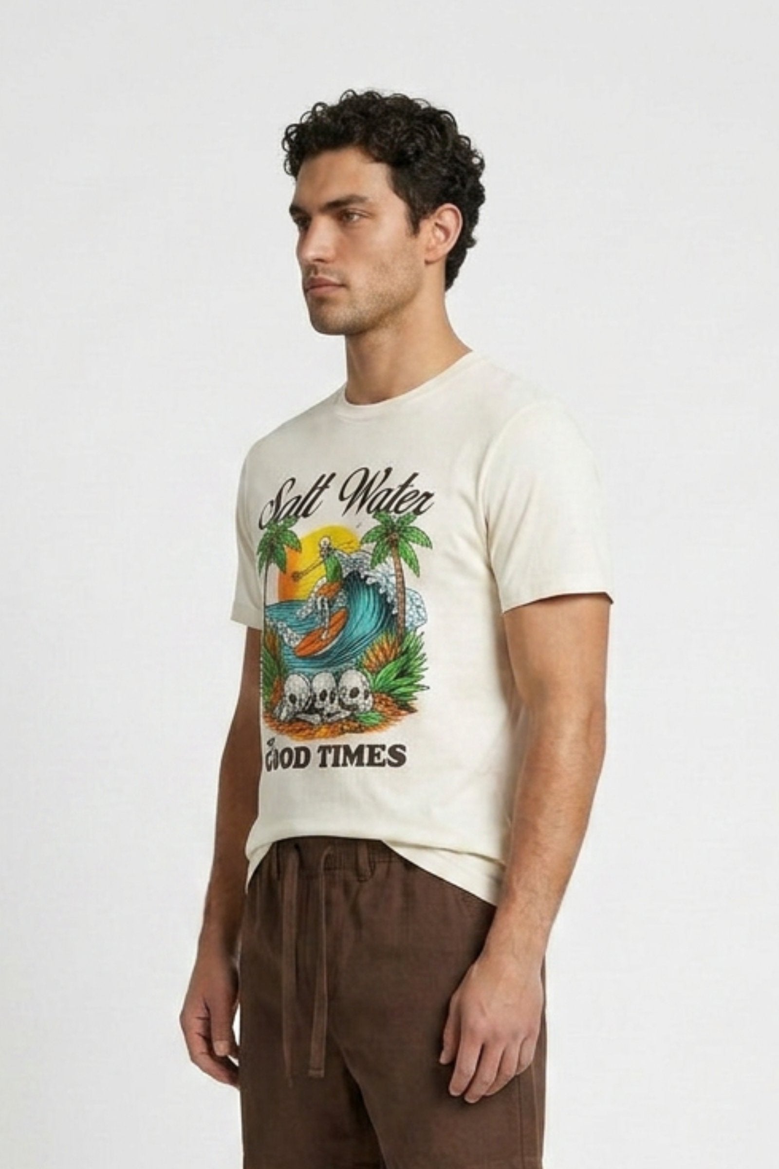 Camiseta de hombre estampada imagen 3