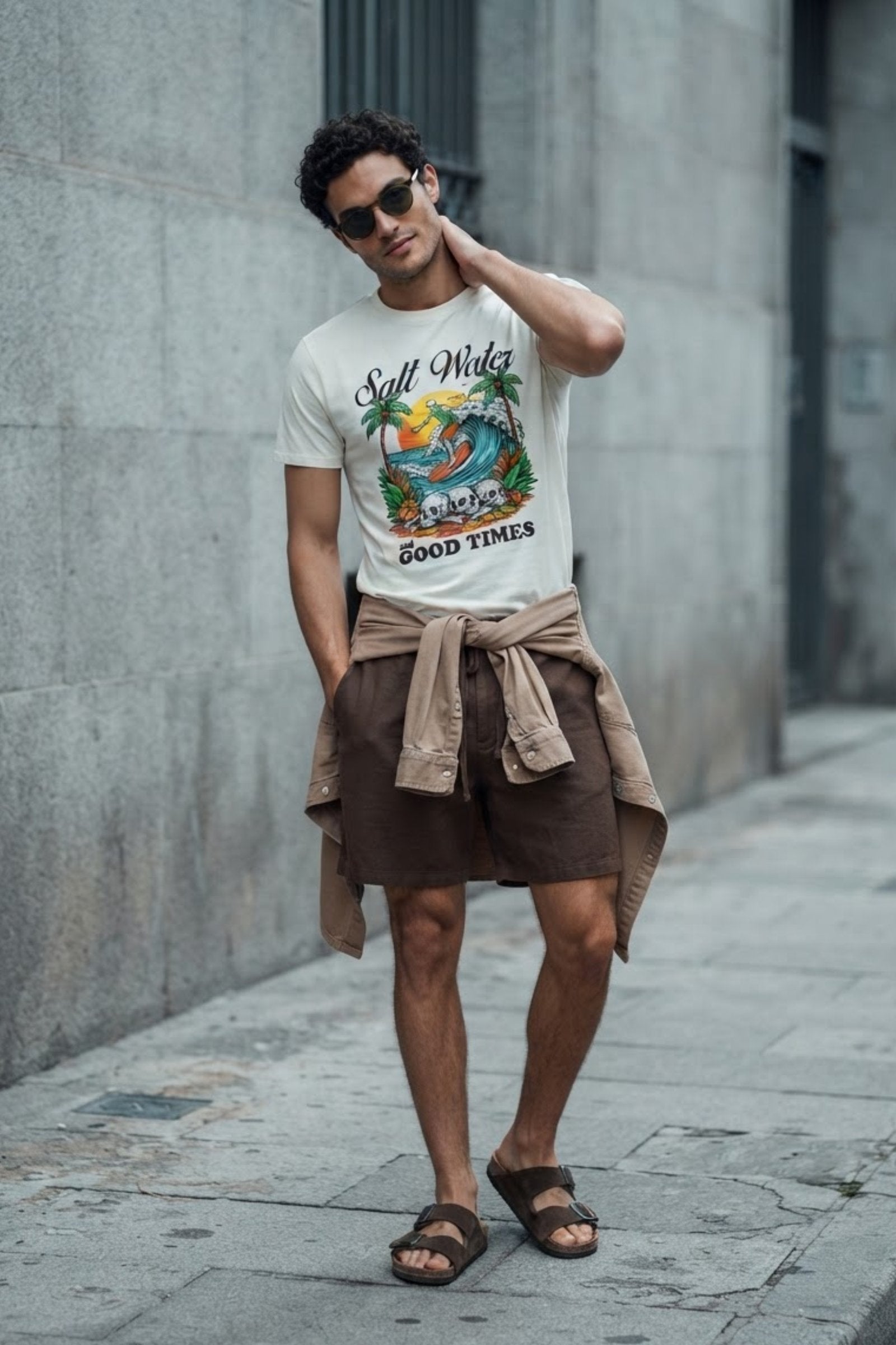 Camiseta de hombre estampada imagen 6