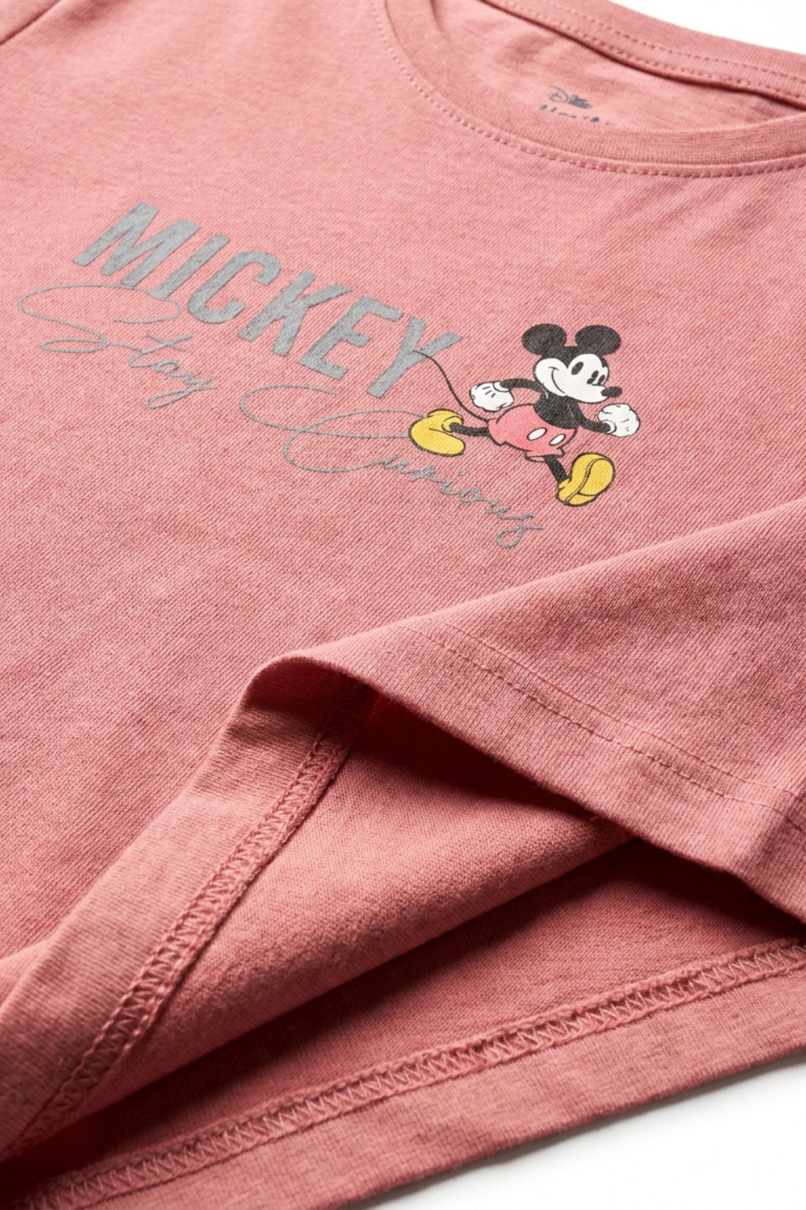 Camiseta de dama mickey manga corta imagen 5