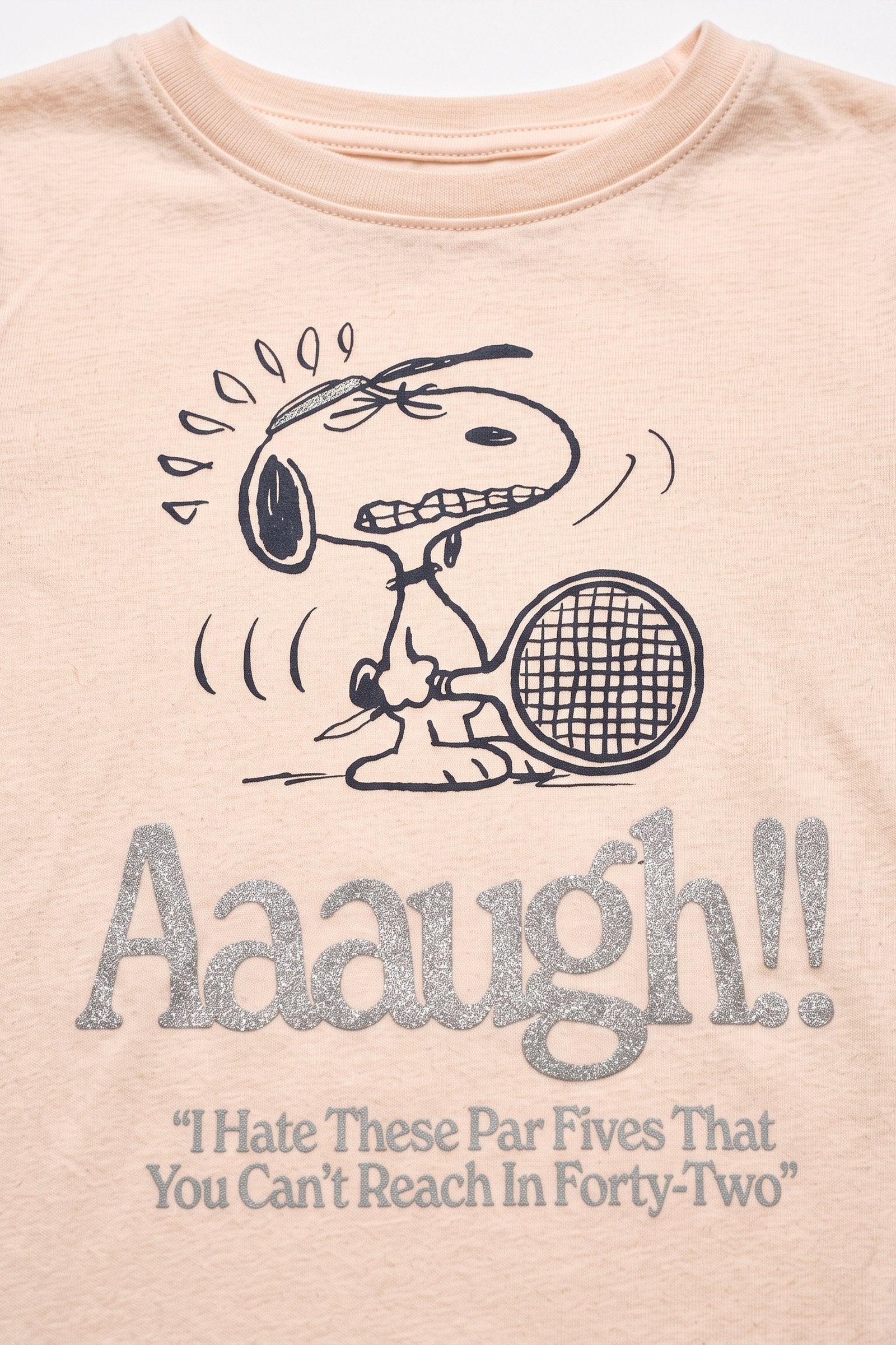 Camiseta de dama snoopy manga corta imagen 4