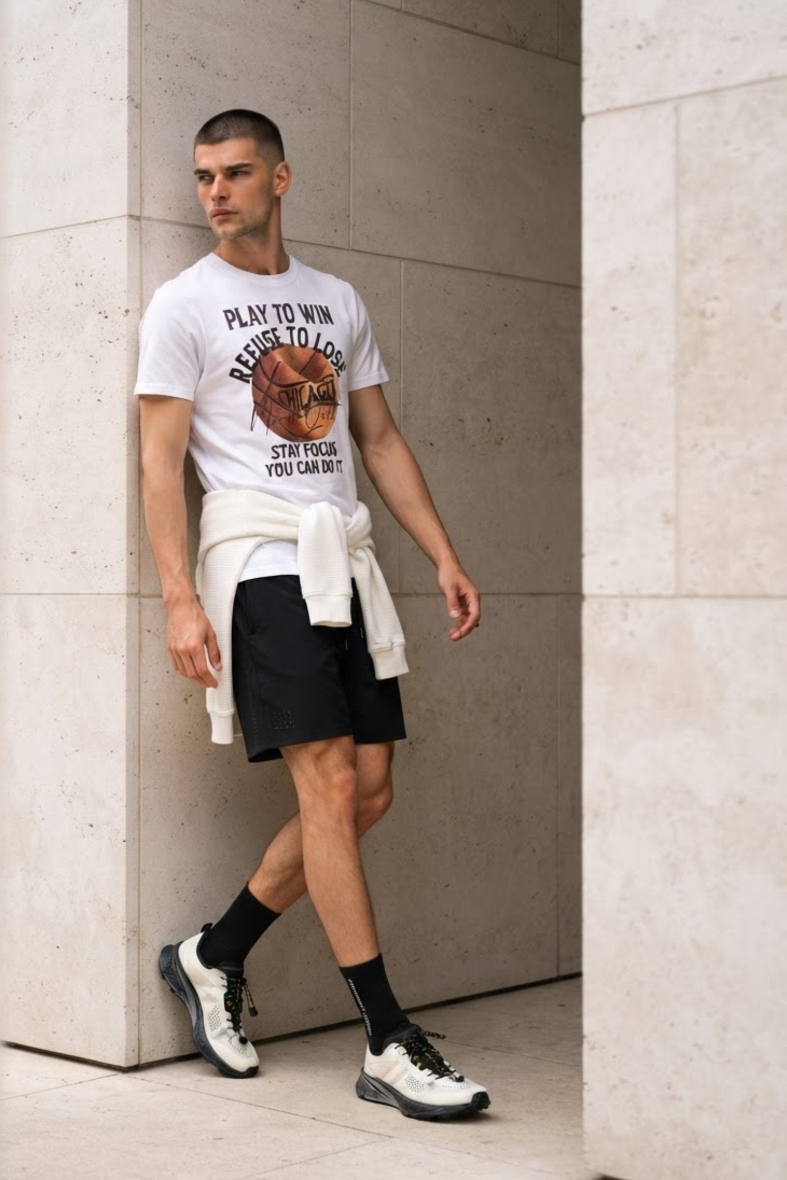 Camiseta de hombre estampada imagen 6