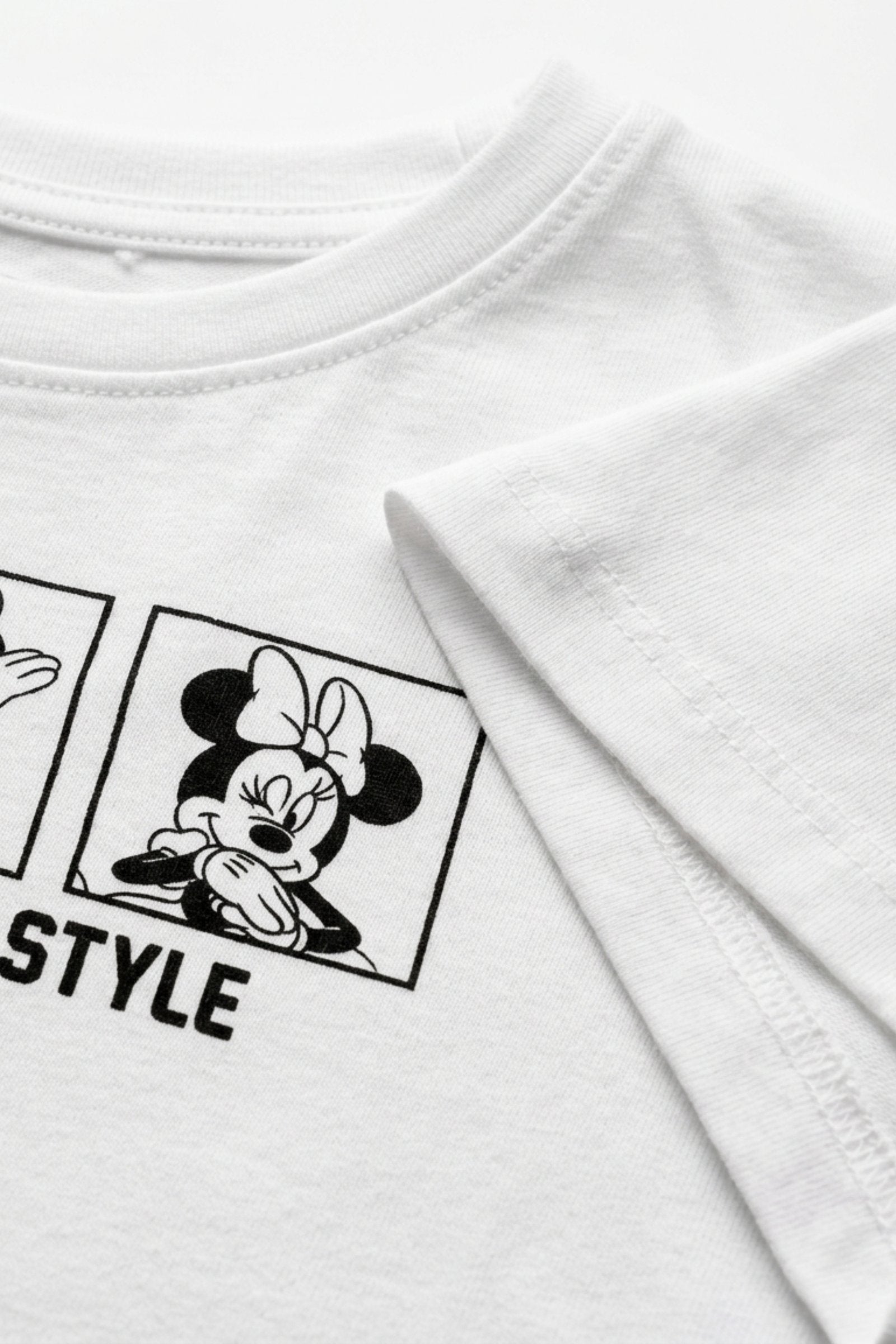 Camiseta de dama minnie manga corta imagen 4