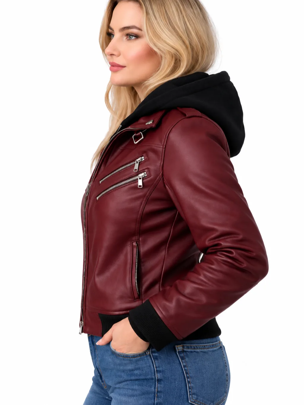 Chaqueta exclusiva con capota imagen 3