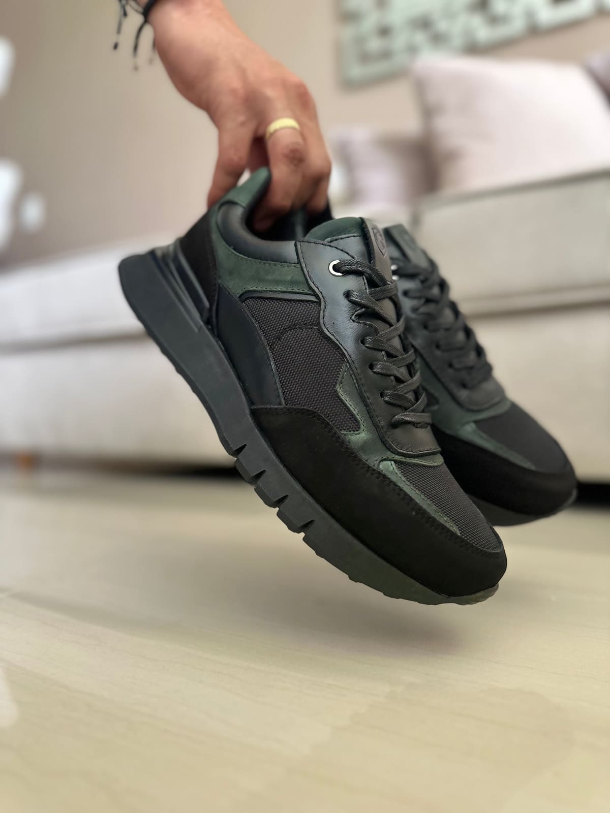 SNEAKER GIO - EN CUERO - PARA HOMBRE - REF: CLK 2123 imagen 3