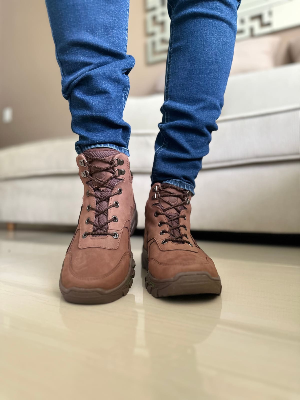 BOTAS CUERO - PARA HOMBRE REF: 3290 imagen 2