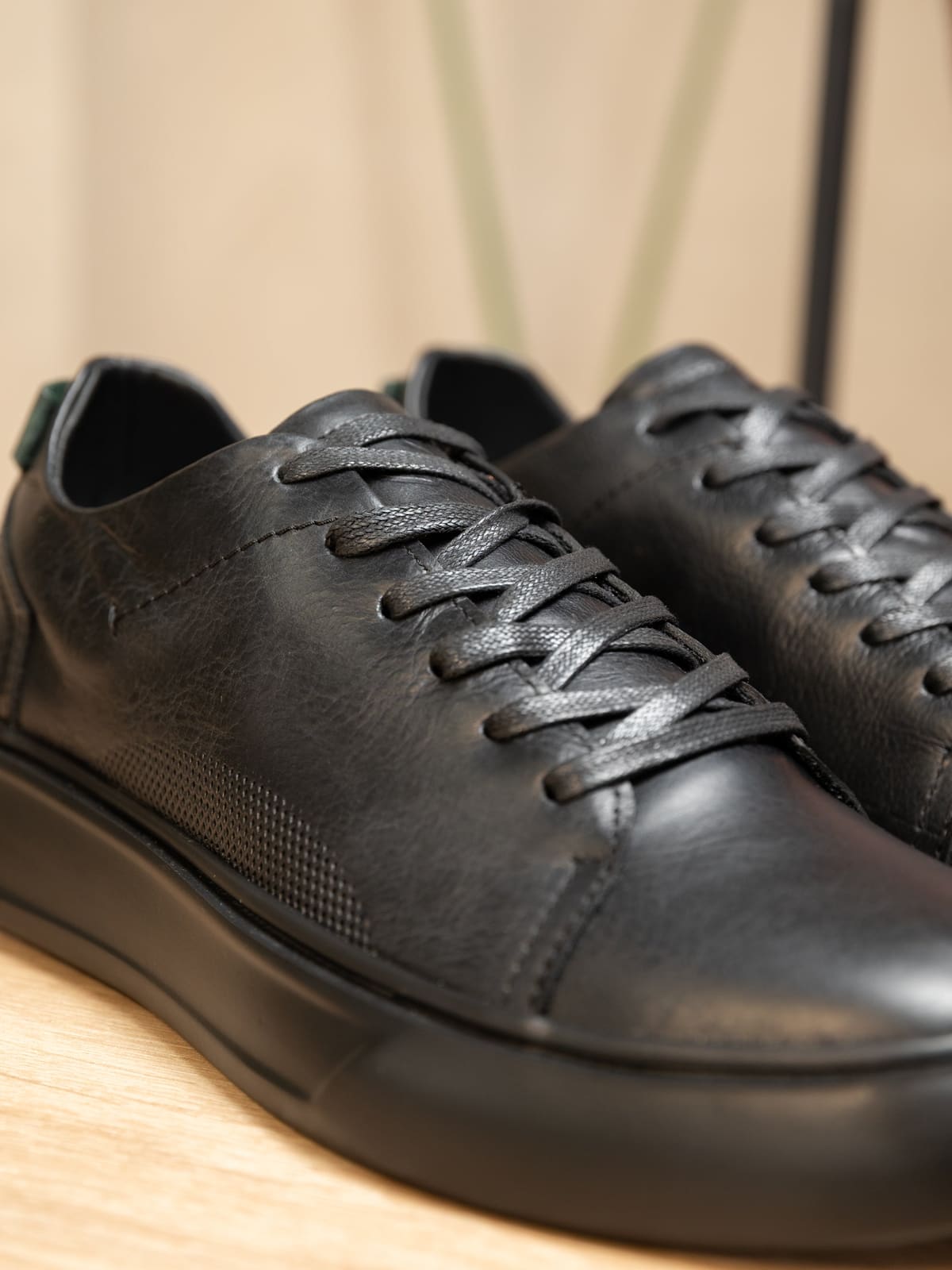 SNEAKERS NEGRO EN CUERO VACUNO REF:SPN 3312 NEGRO imagen 2
