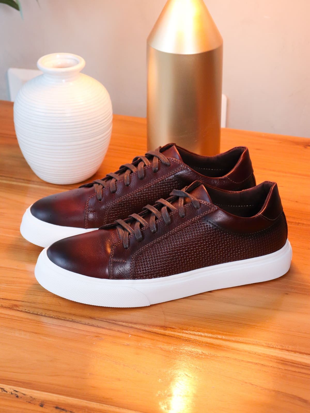 SNEAKER DOGGY - EN CUERO - PARA HOMBRE - REF: 602 imagen 2