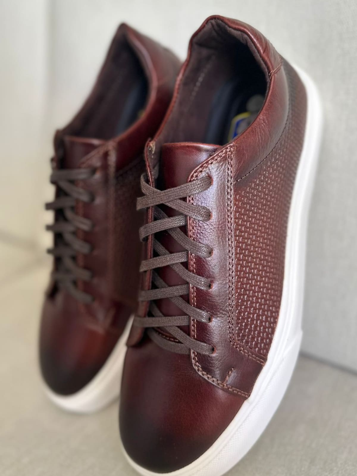 SNEAKER DOGGY - EN CUERO - PARA HOMBRE - REF: 602 imagen 4