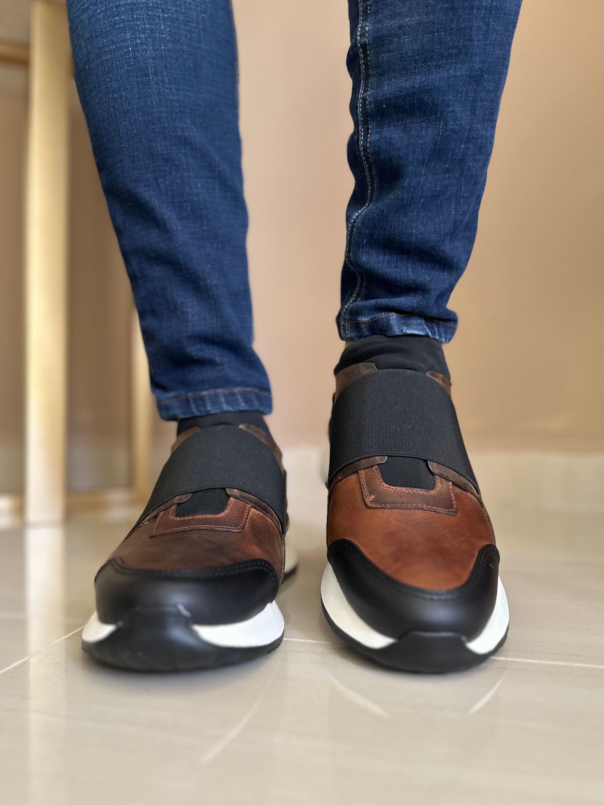 SNEAKERS LITTLE - PARA HOMBRE - EN CUERO REF: D17 imagen 2
