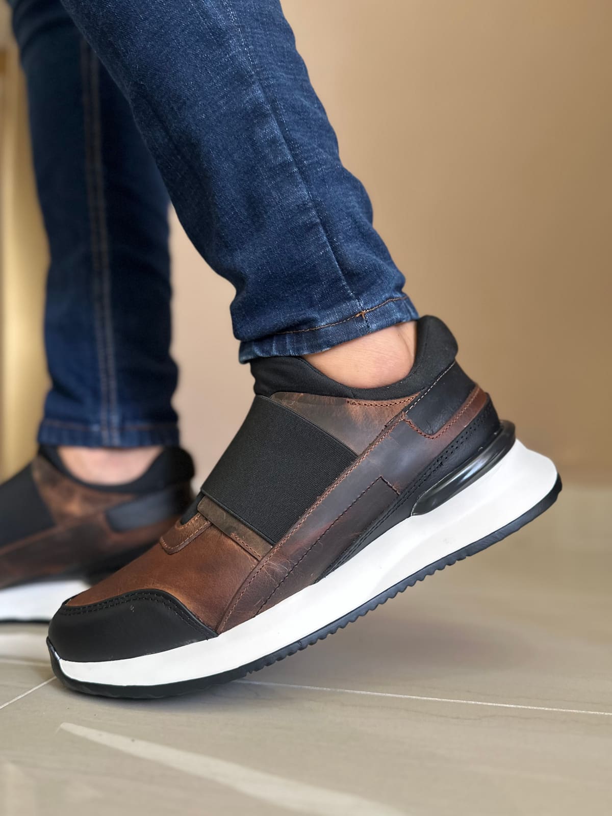 SNEAKERS LITTLE - PARA HOMBRE - EN CUERO REF: D17 imagen 3