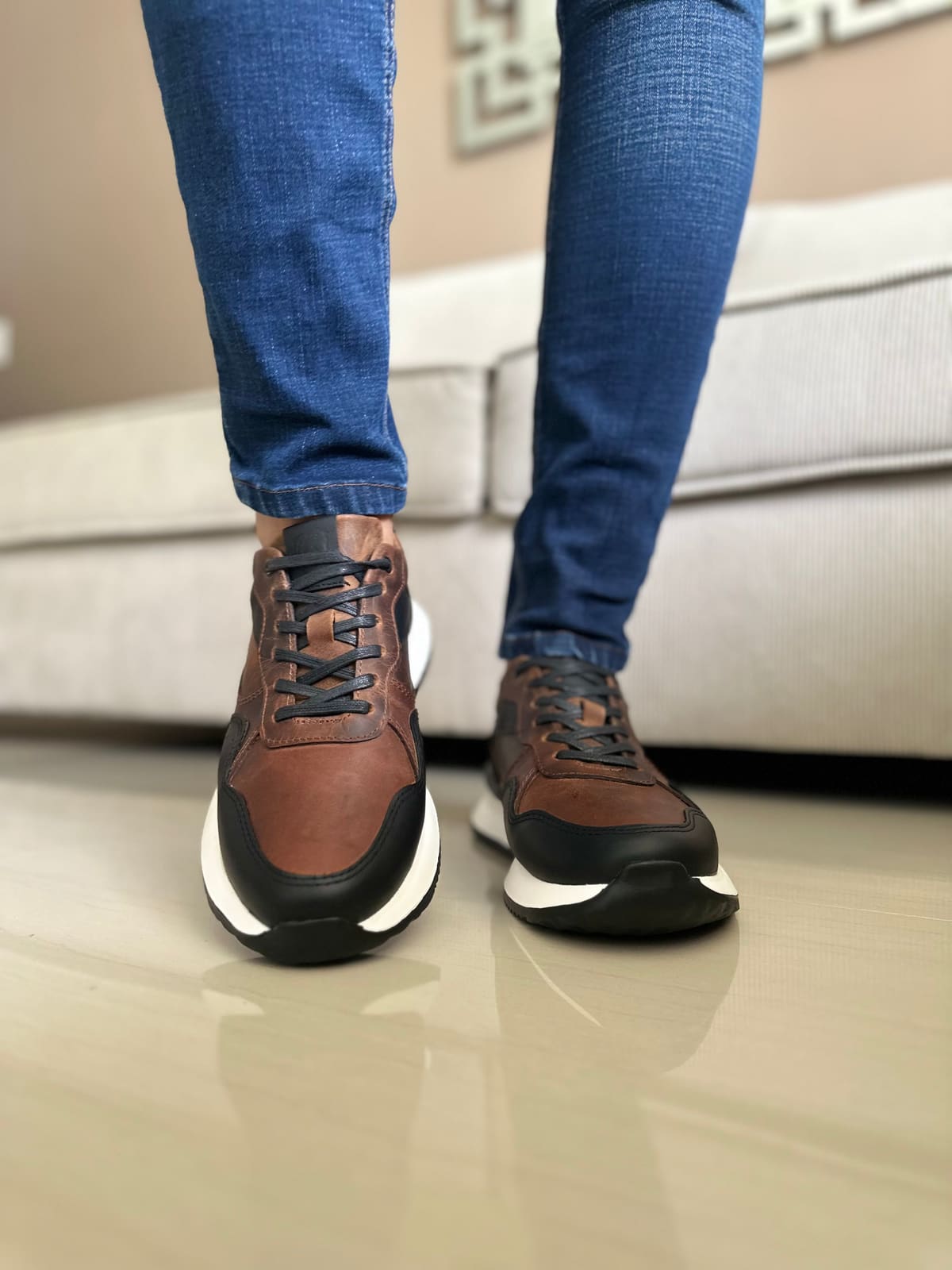 SNEAKERS GROT - PARA HOMBRE - EN CUERO REF: D14 imagen 2