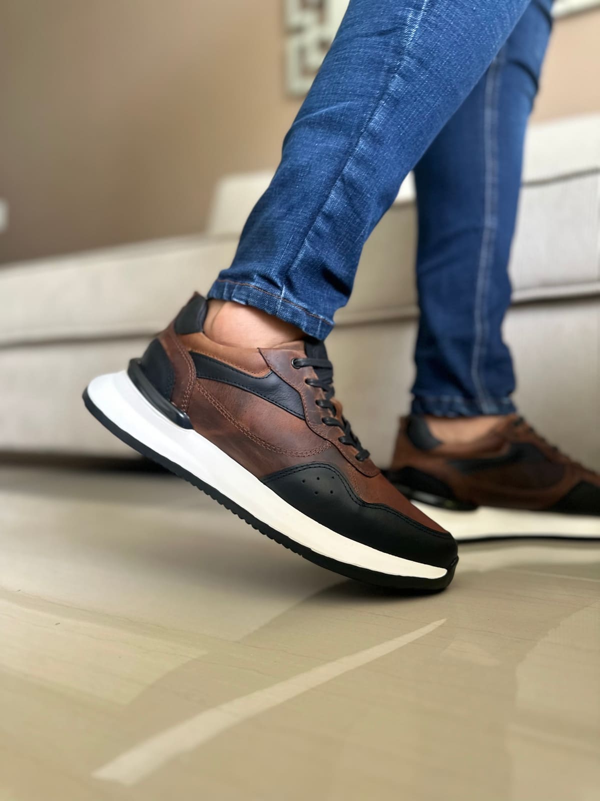 SNEAKERS GROT - PARA HOMBRE - EN CUERO REF: D14 imagen 3