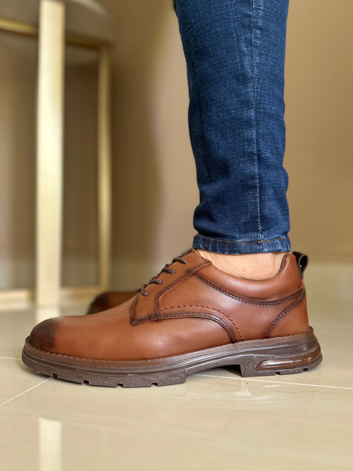 CASUALES HAMPTON - EN CUERO - PARA HOMBRE - REF: CLK 2095 imagen 2