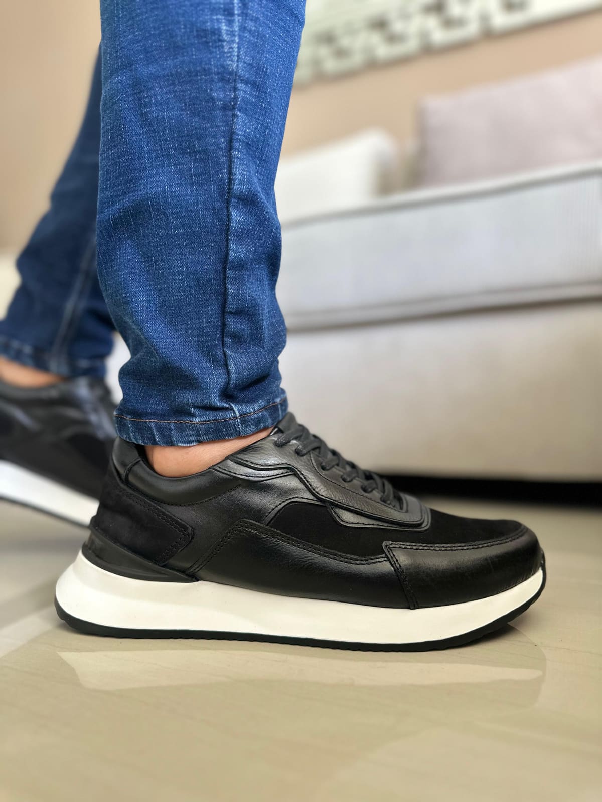 SNEAKERS WERT-CUERO-LIVIANOS REF 3316 imagen 3