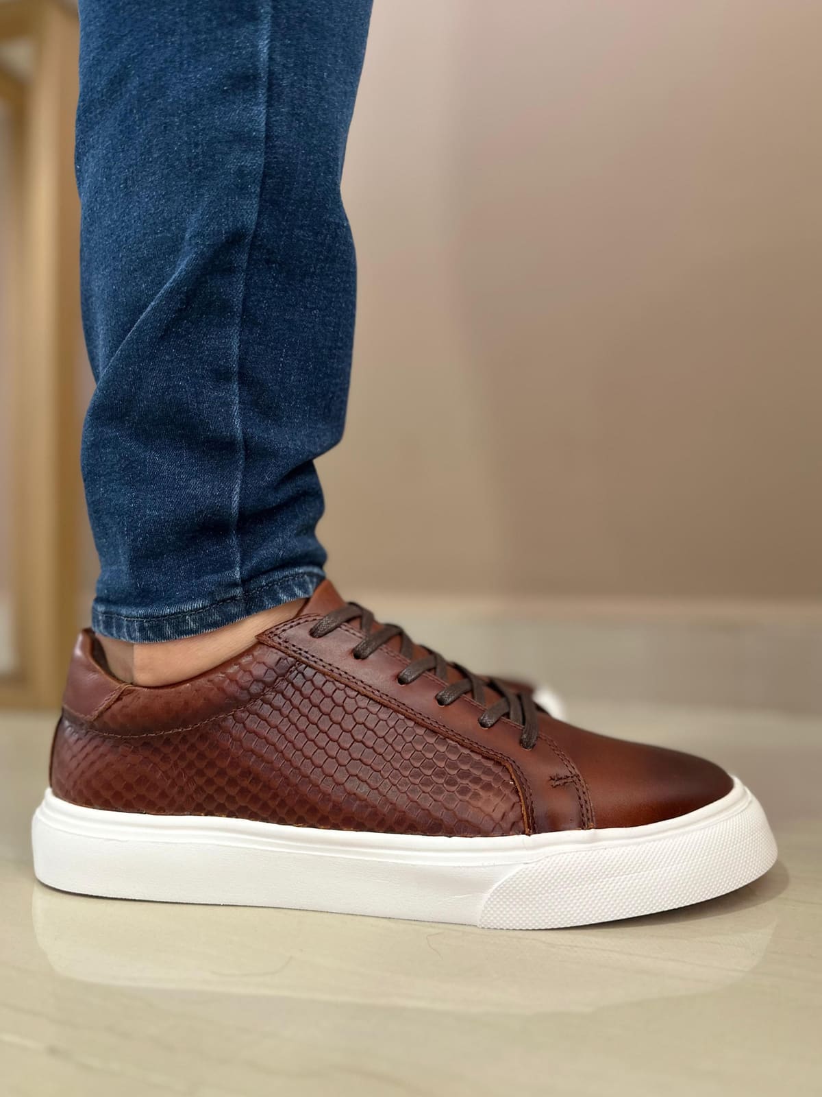 SNEAKER Doggi- EN CUERO - PARA HOMBRE - REF: 602 imagen 4