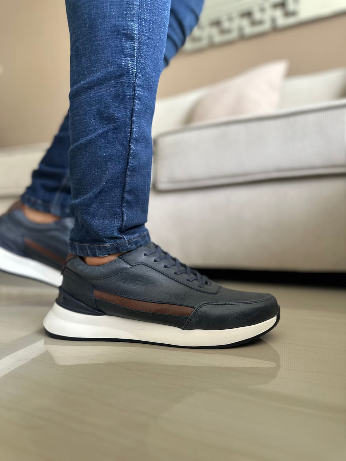 SNEAKERS TROP-AZULES-HOMBRE REF: 3324 imagen 2