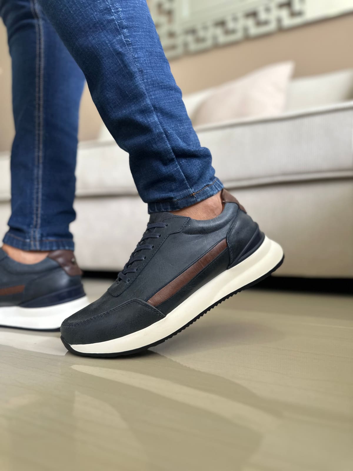 SNEAKERS TROP-AZULES-HOMBRE REF: 3324 imagen 3