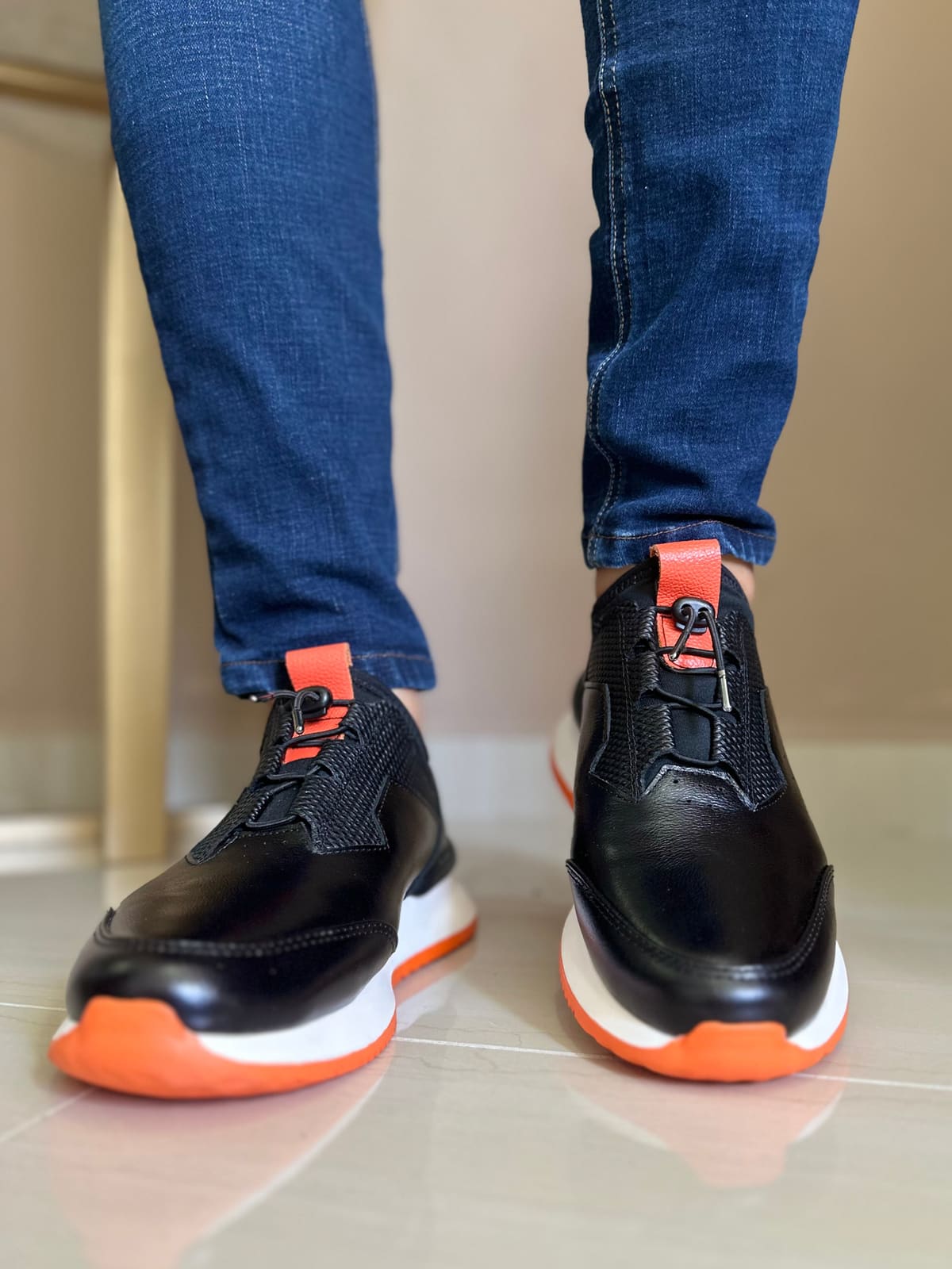 SNEAKERS YOUNG - PARA HOMBRE - EN CUERO ref: 401 imagen 3