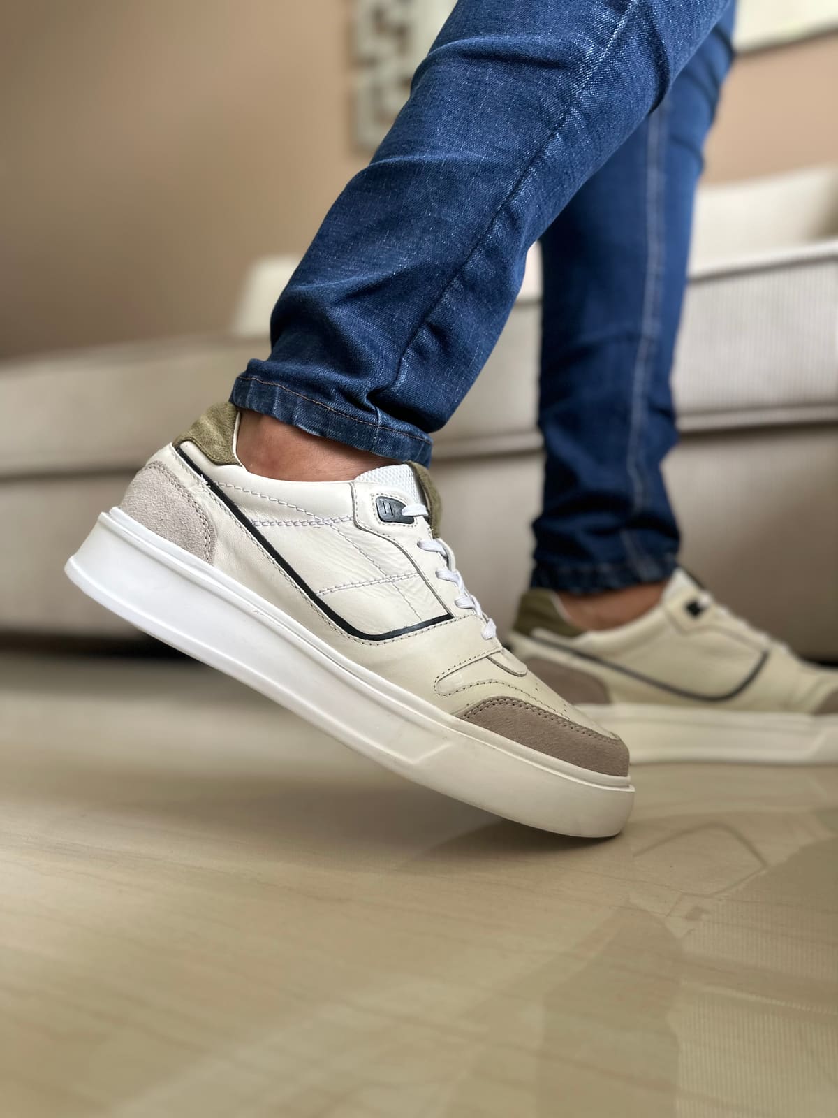 SNEAKERS ROTT-CUERO REF: 2192 imagen 3