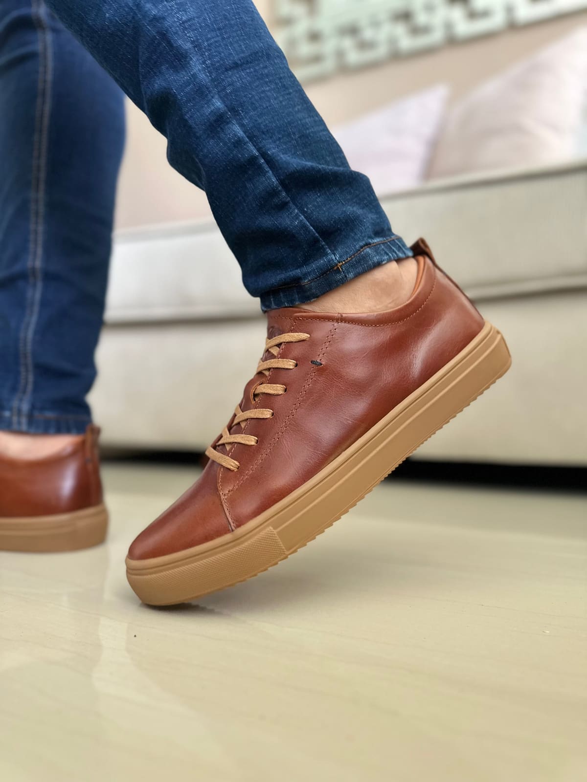 SNEAKERS MIEL-REF: B-85 imagen 3