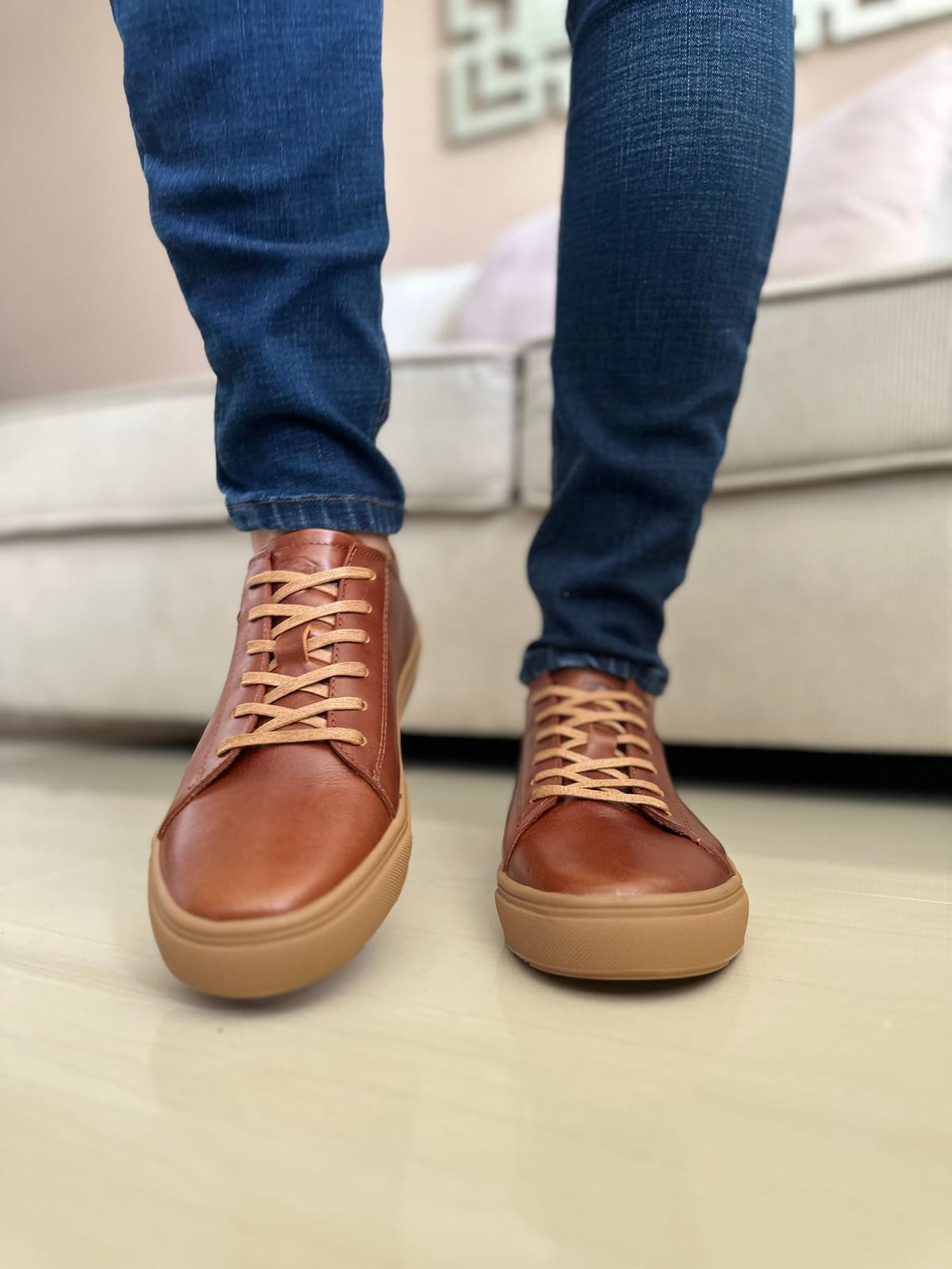 SNEAKERS MIEL-REF: B-85 imagen 4