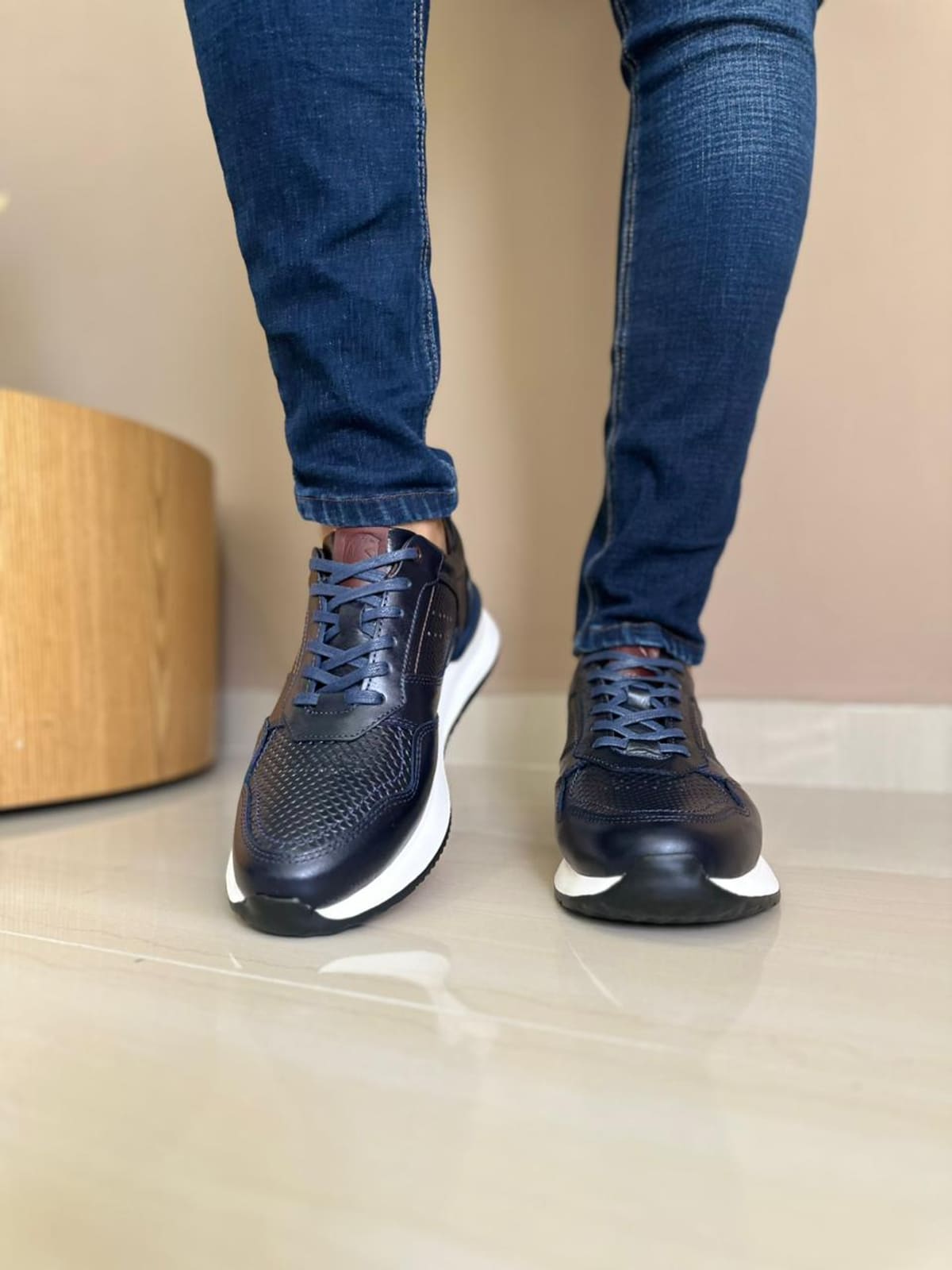 SNEAKER NIKO - EN CUERO - PARA HOMBRE - REF: ANT D12 imagen 3