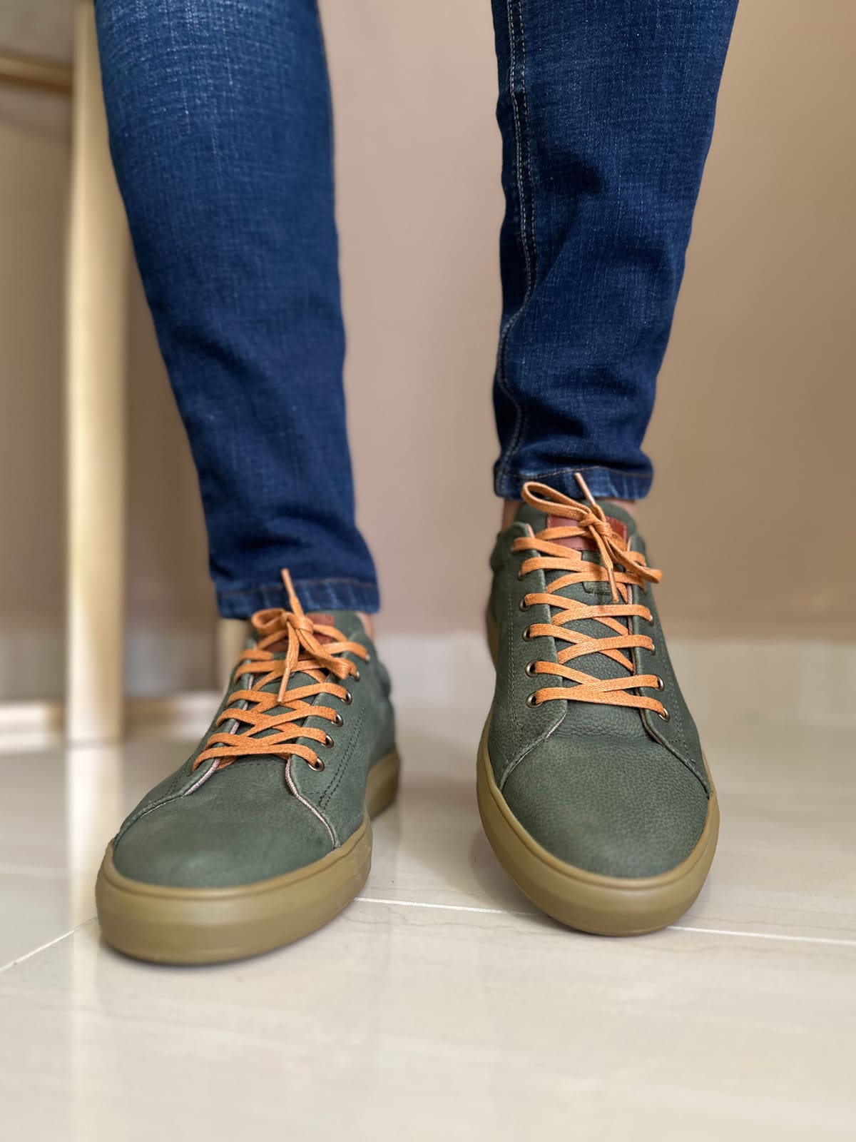 SNEAKER PECK - EN CUERO - PARA HOMBRE - REF: 2165 imagen 3