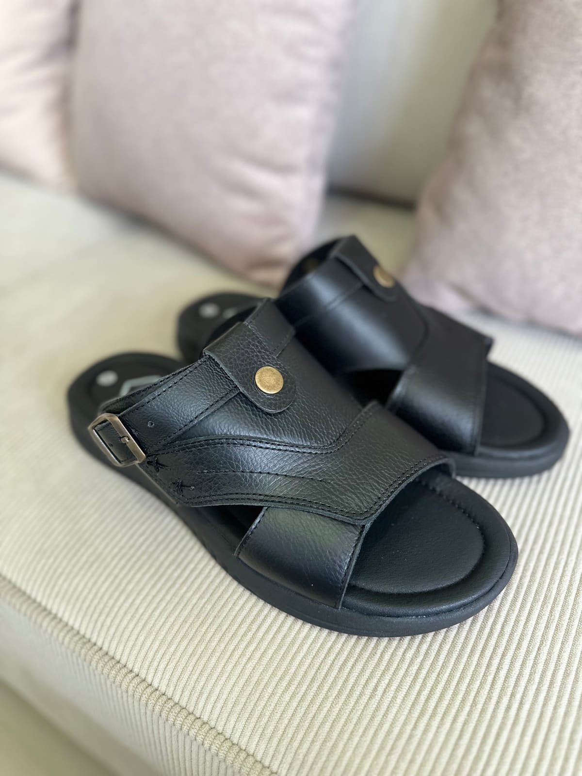 SANDALIAS CUERO- REF: 518 imagen 3