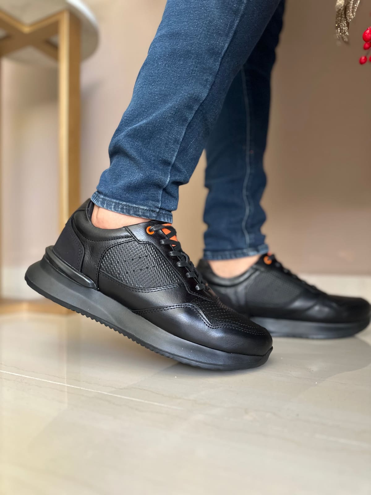 SNEAKERS NIKO - PARA HOMBRE - EN CUERO - REF: ANT D12 imagen 4