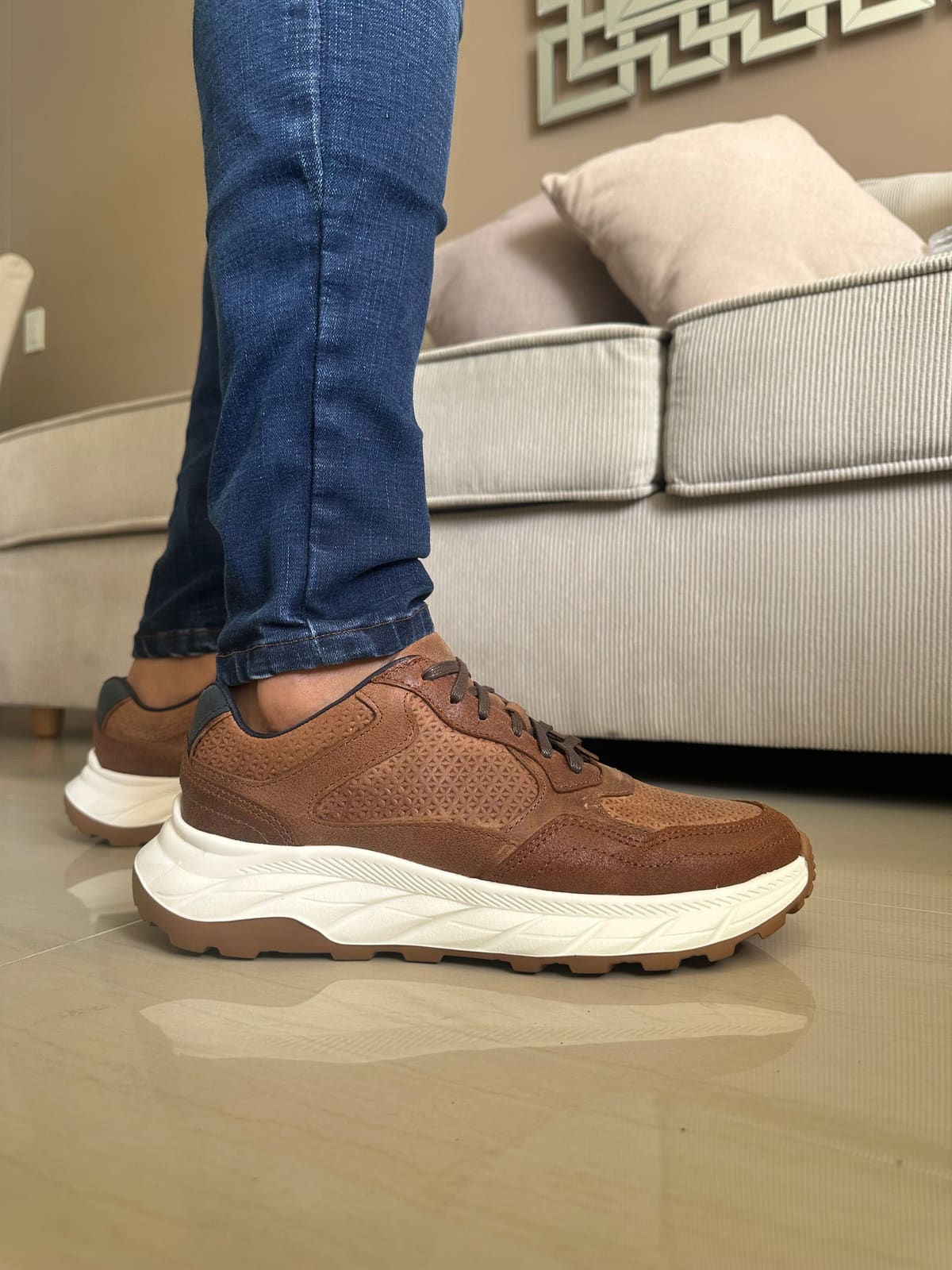 SNEAKERS CRIL- CUERO VACUNO NEGRO-REF TINJACA imagen 3