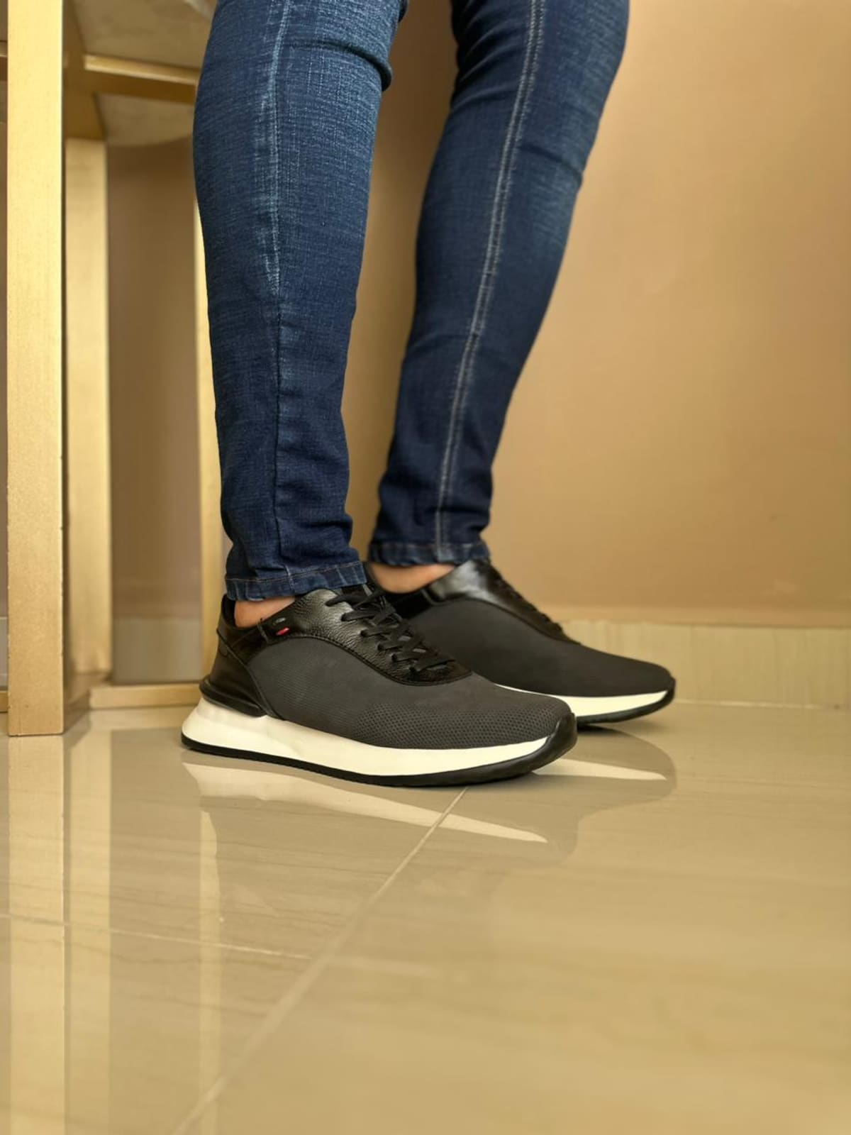 SNEAKER WALK - EN CUERO - PARA HOMBRE - REF: ADO 6499 imagen 2