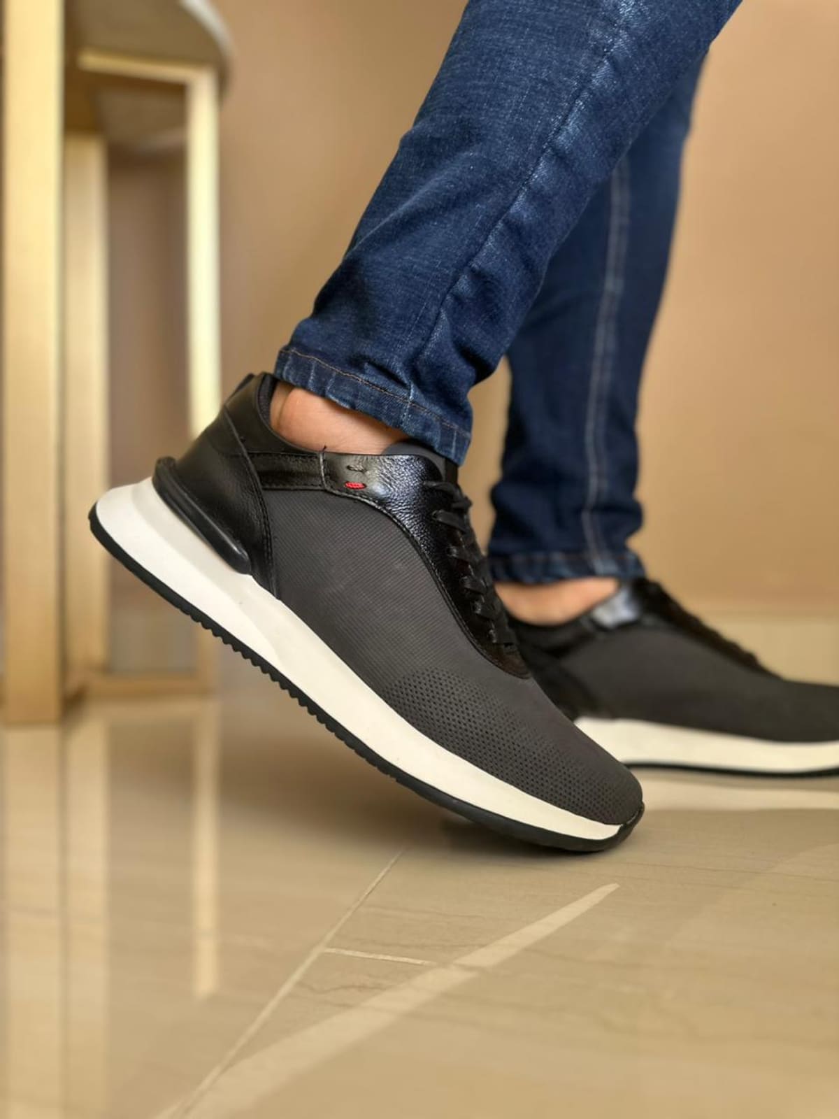 SNEAKER WALK - EN CUERO - PARA HOMBRE - REF: ADO 6499 imagen 3
